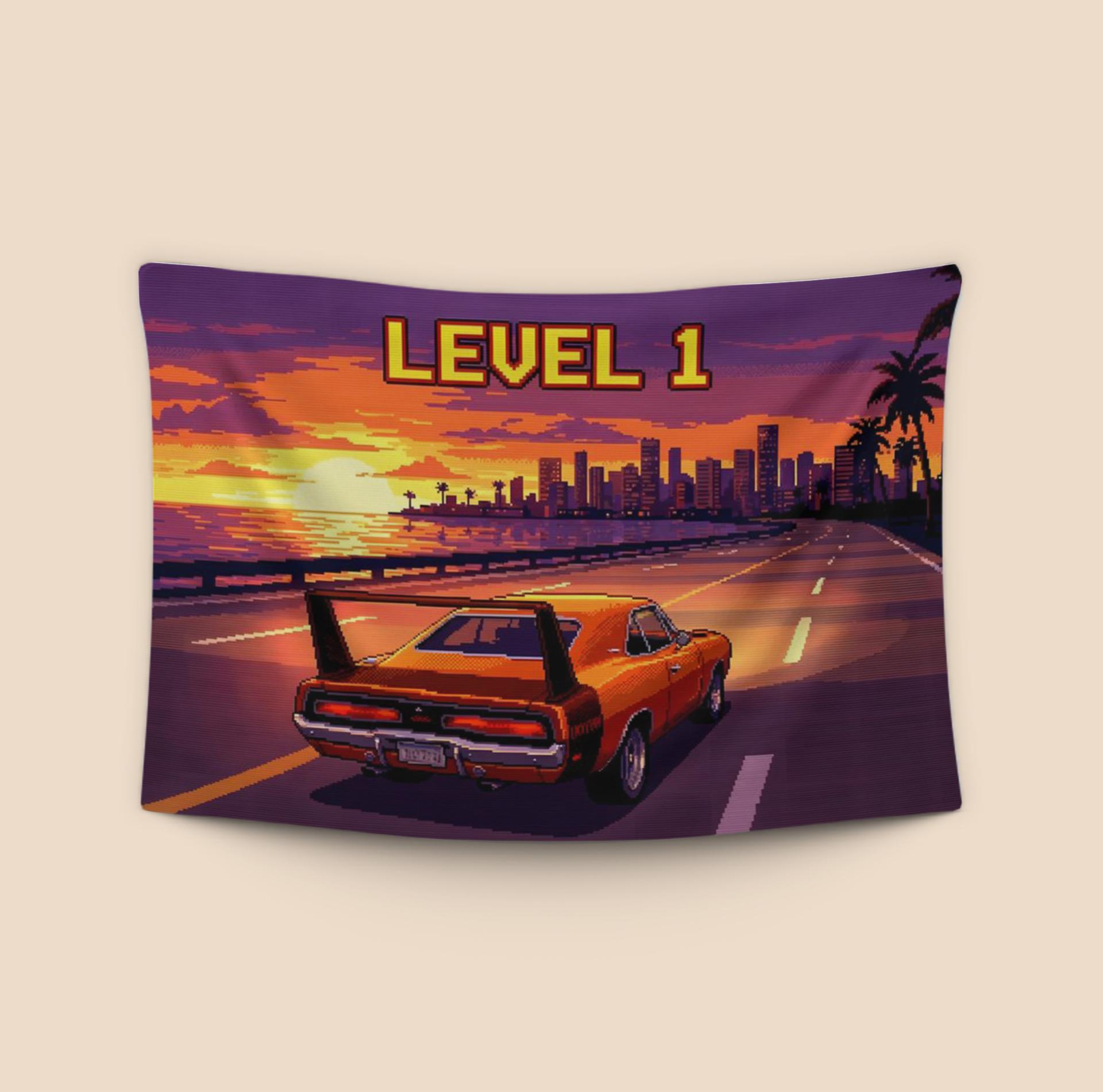 Level 1: Sunset Daytona Arcade