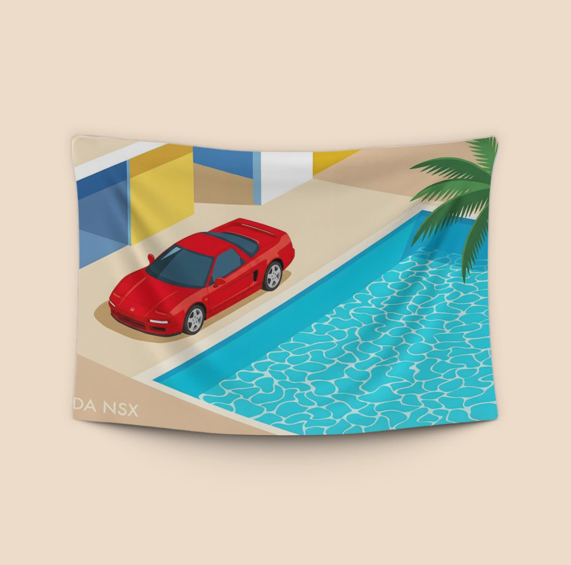 Honda NSX: Poolside Modernism