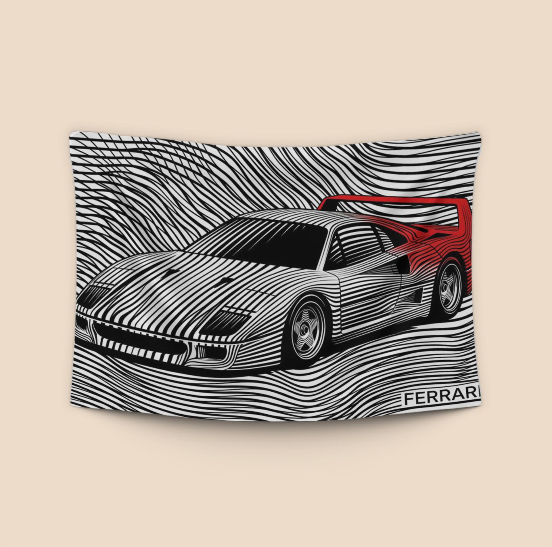 Ferrari F40 Linear Velocity