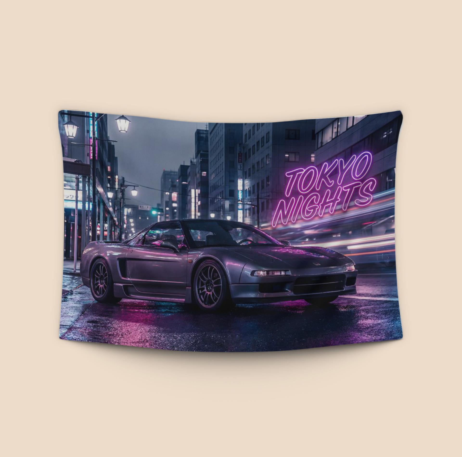 Tokyo Nights Neon Honda NSX