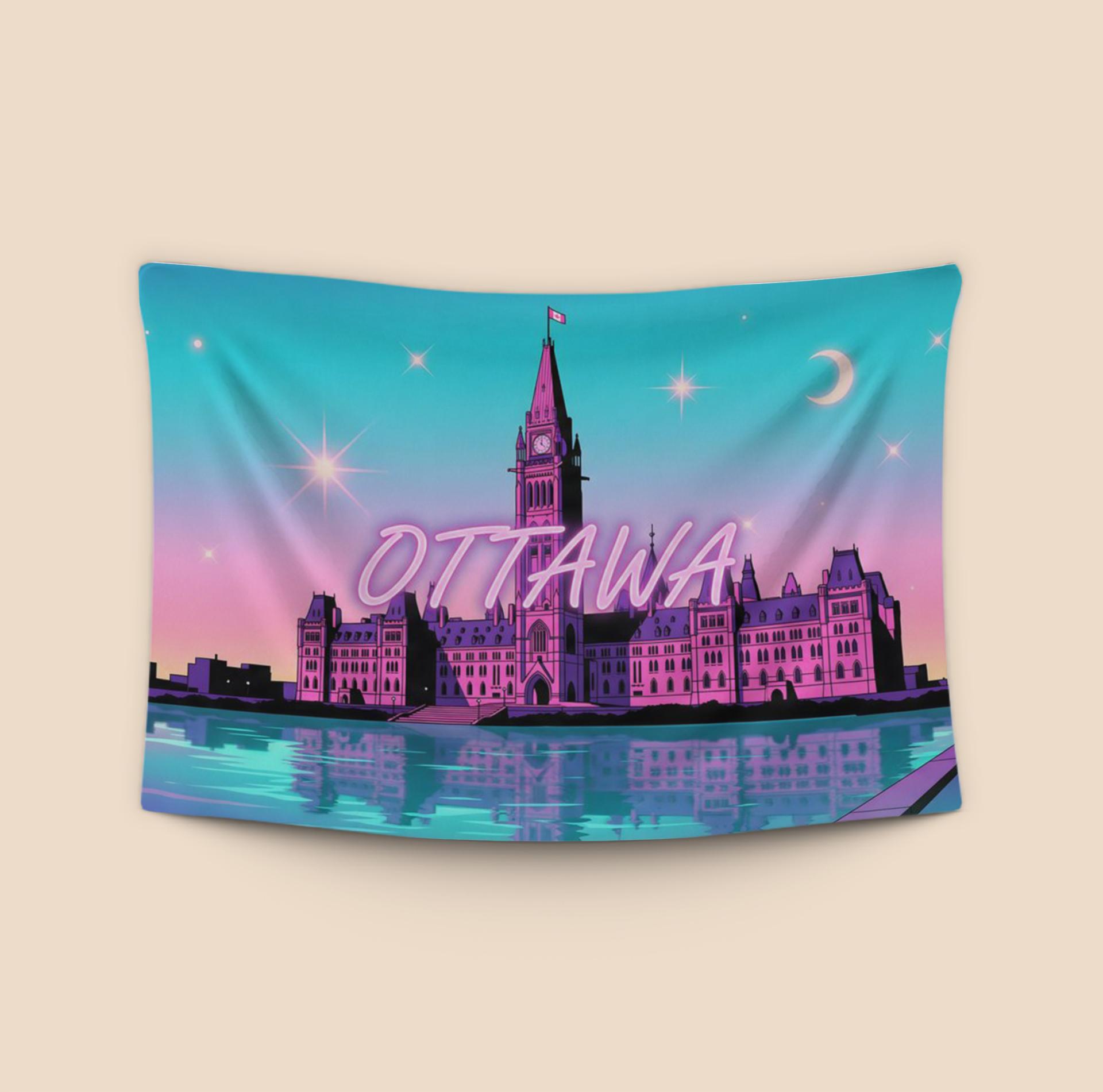 Ottawa City Pop Nightscape