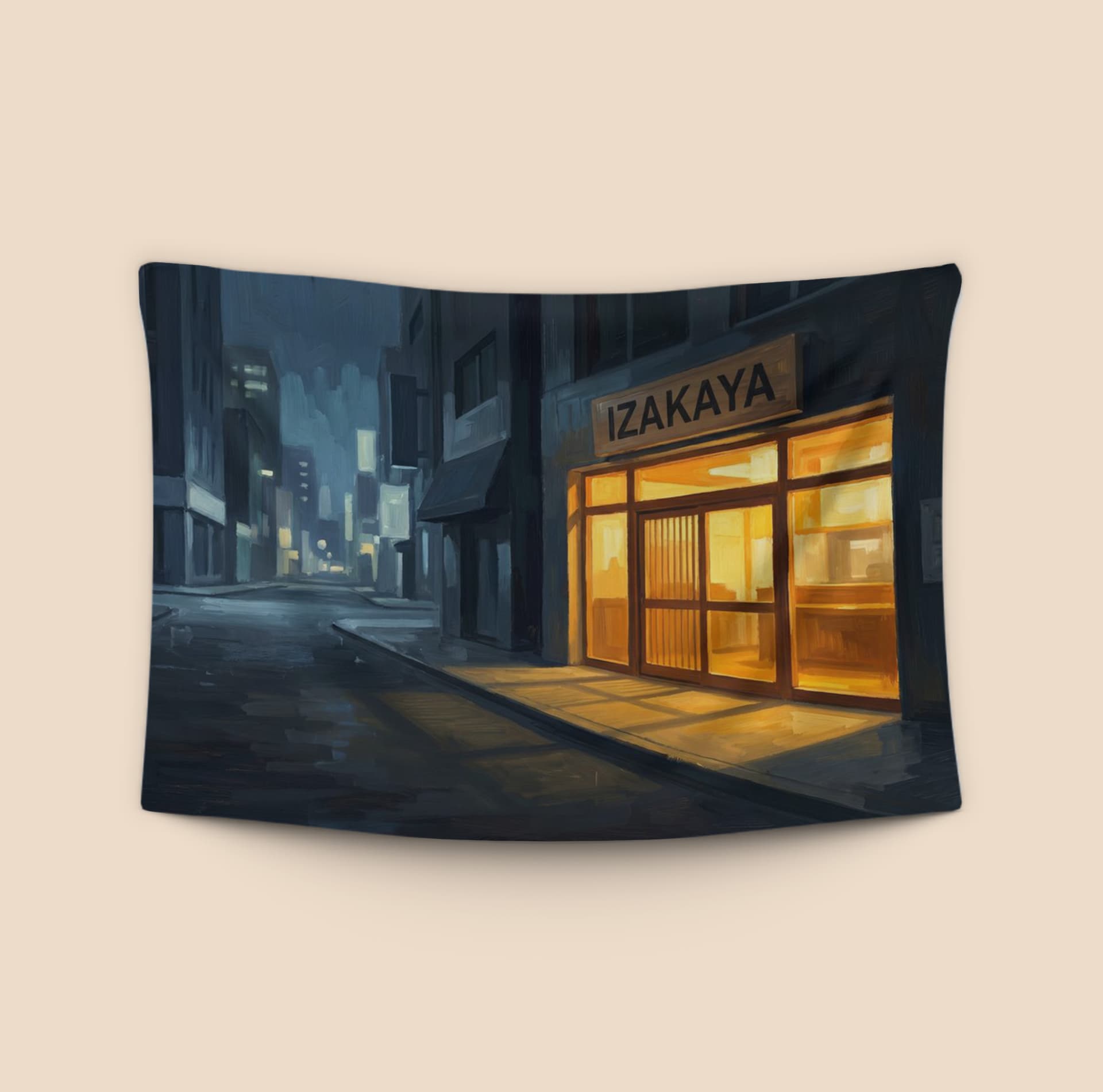 The Izakaya's Golden Warmth