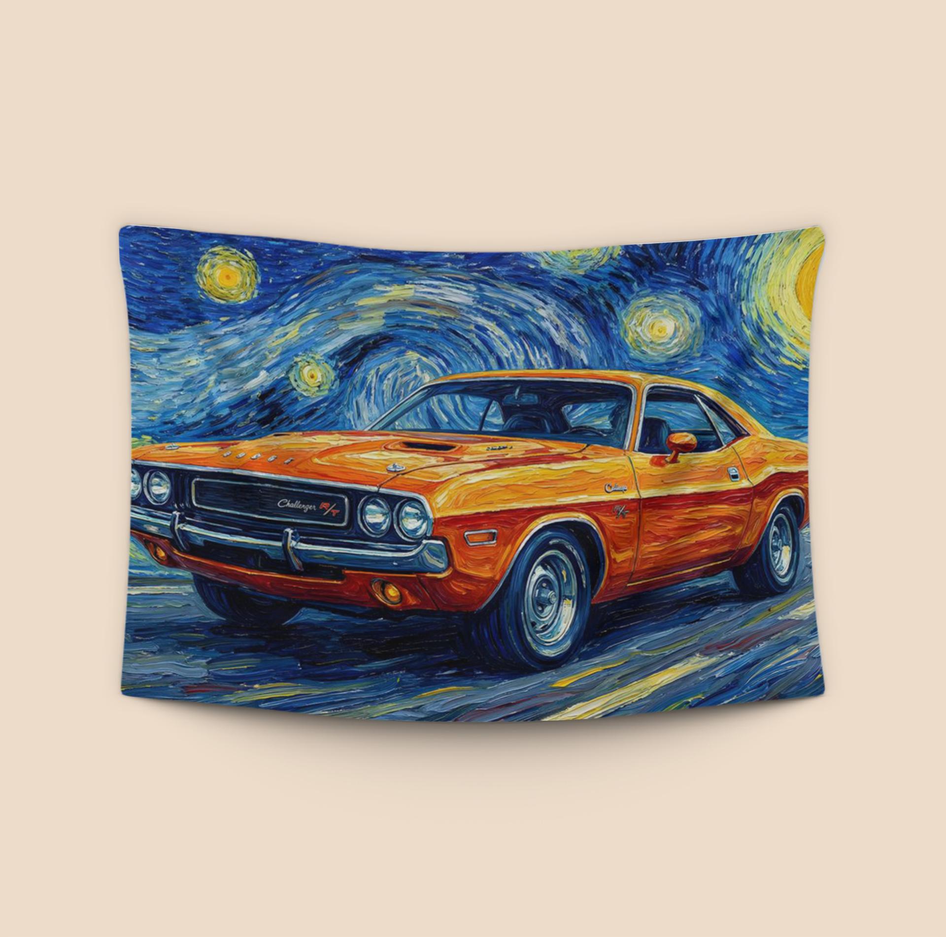 Starry Night Overdrive: Dodge Challenger R/T