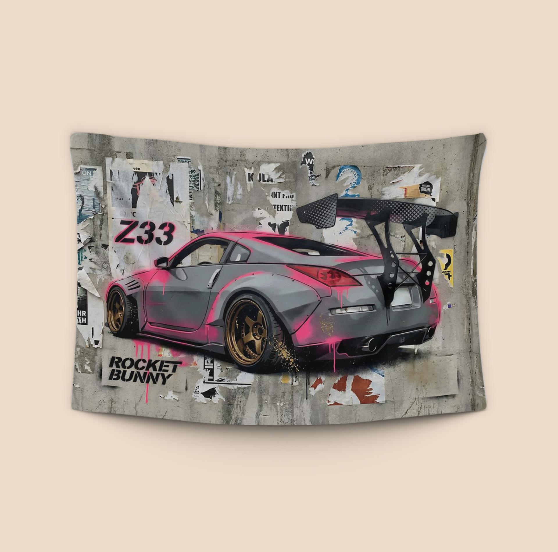 Rocket Bunny Z33: Urban Mural