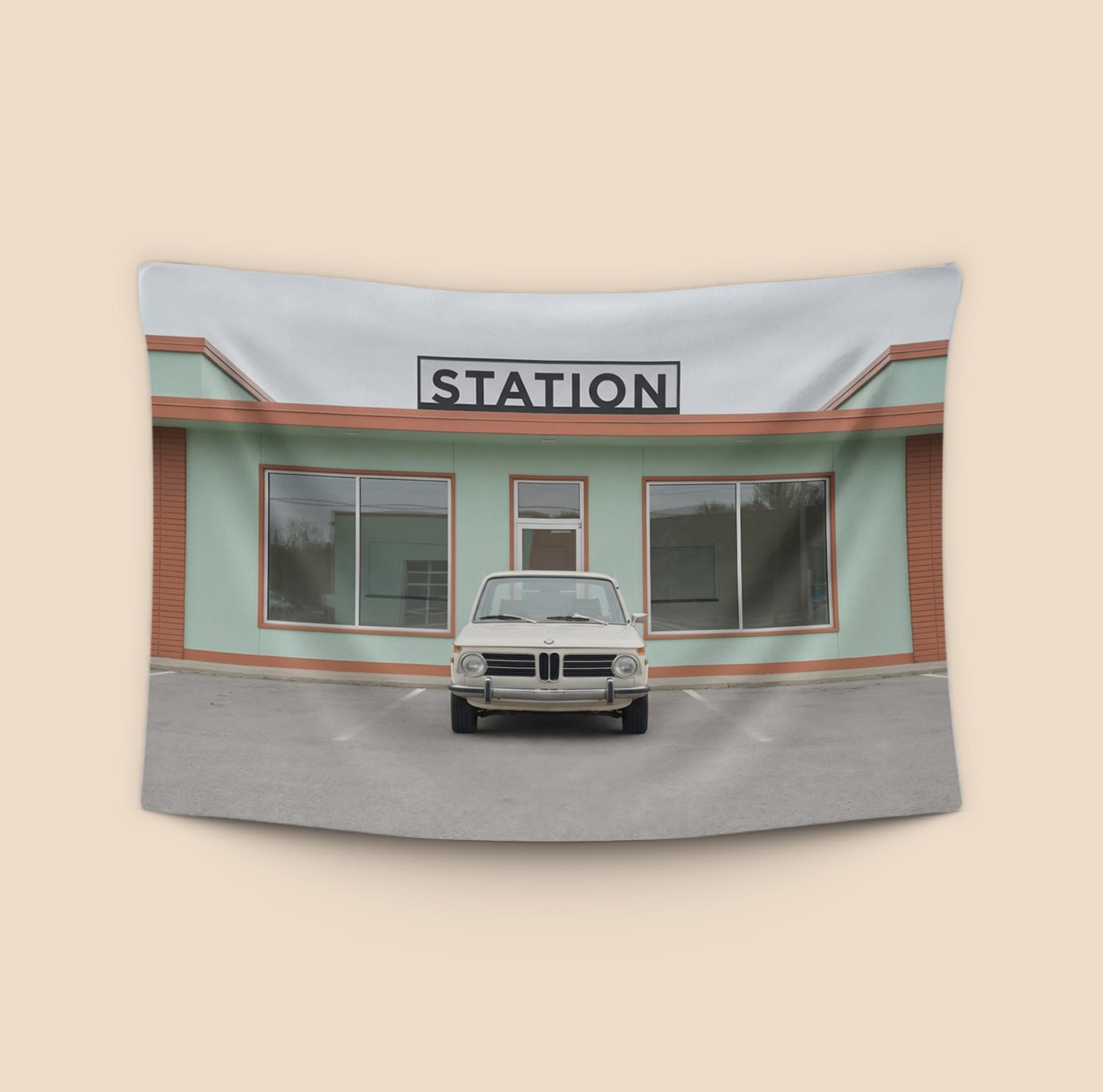 Station Stop: Classic BMW 2002 Symmetry