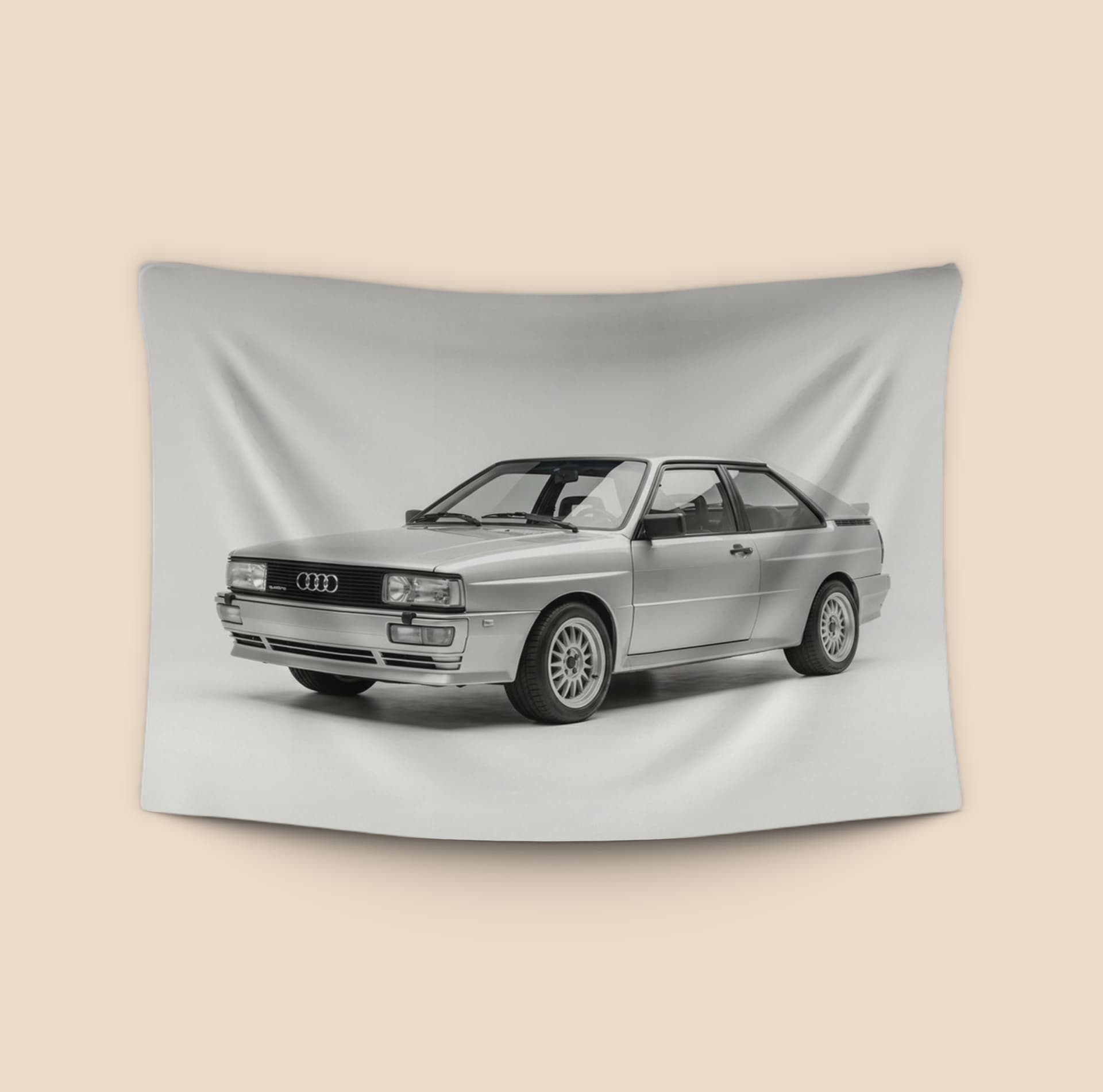 Audi Quattro High-Key Studio Portrait
