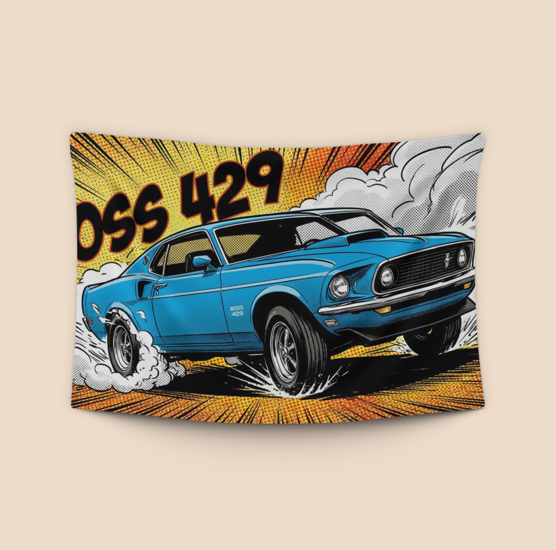 Boss 429 Comic Action Burnout