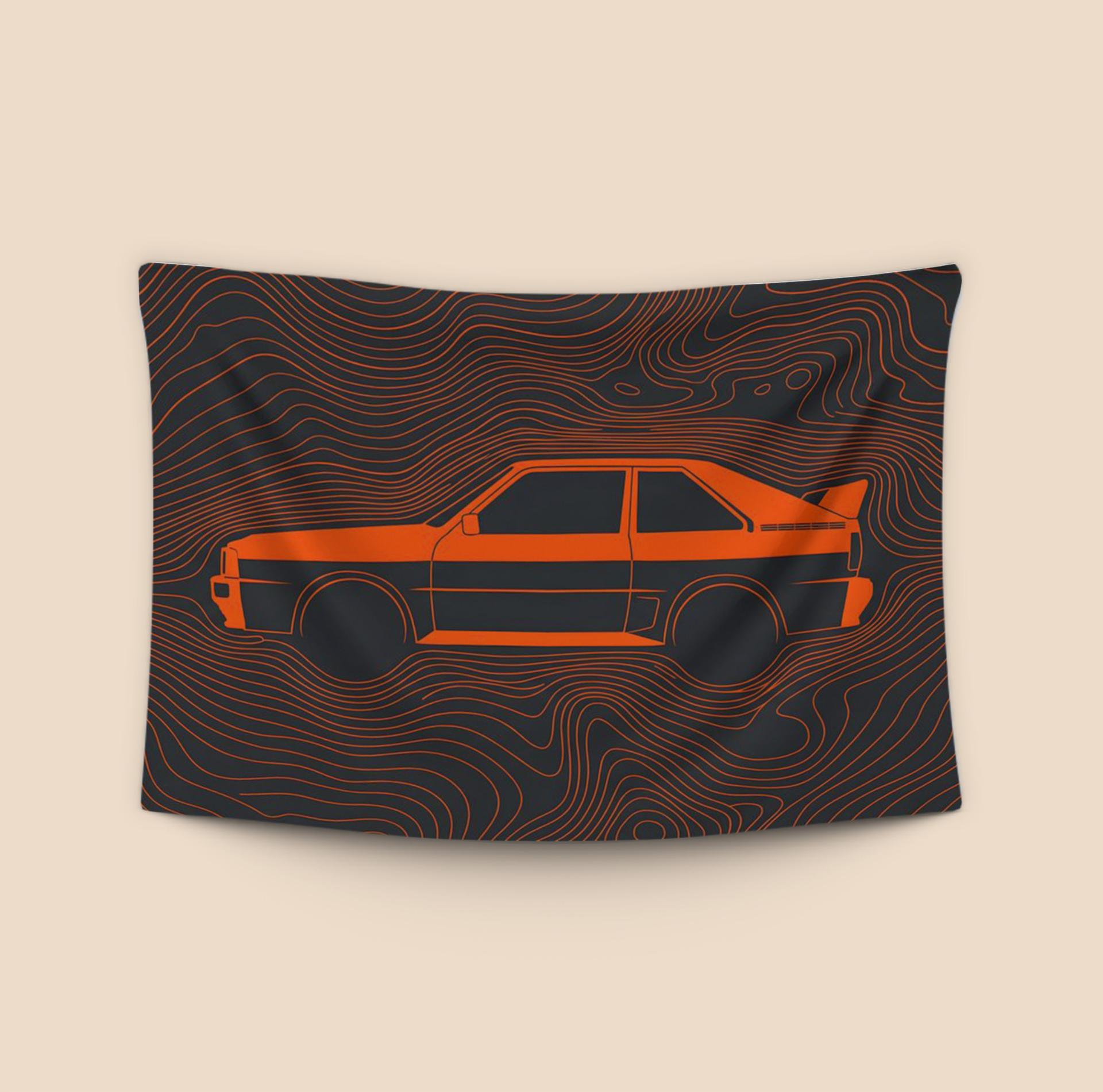 Audi Sport Quattro: Topographic Peak Profile