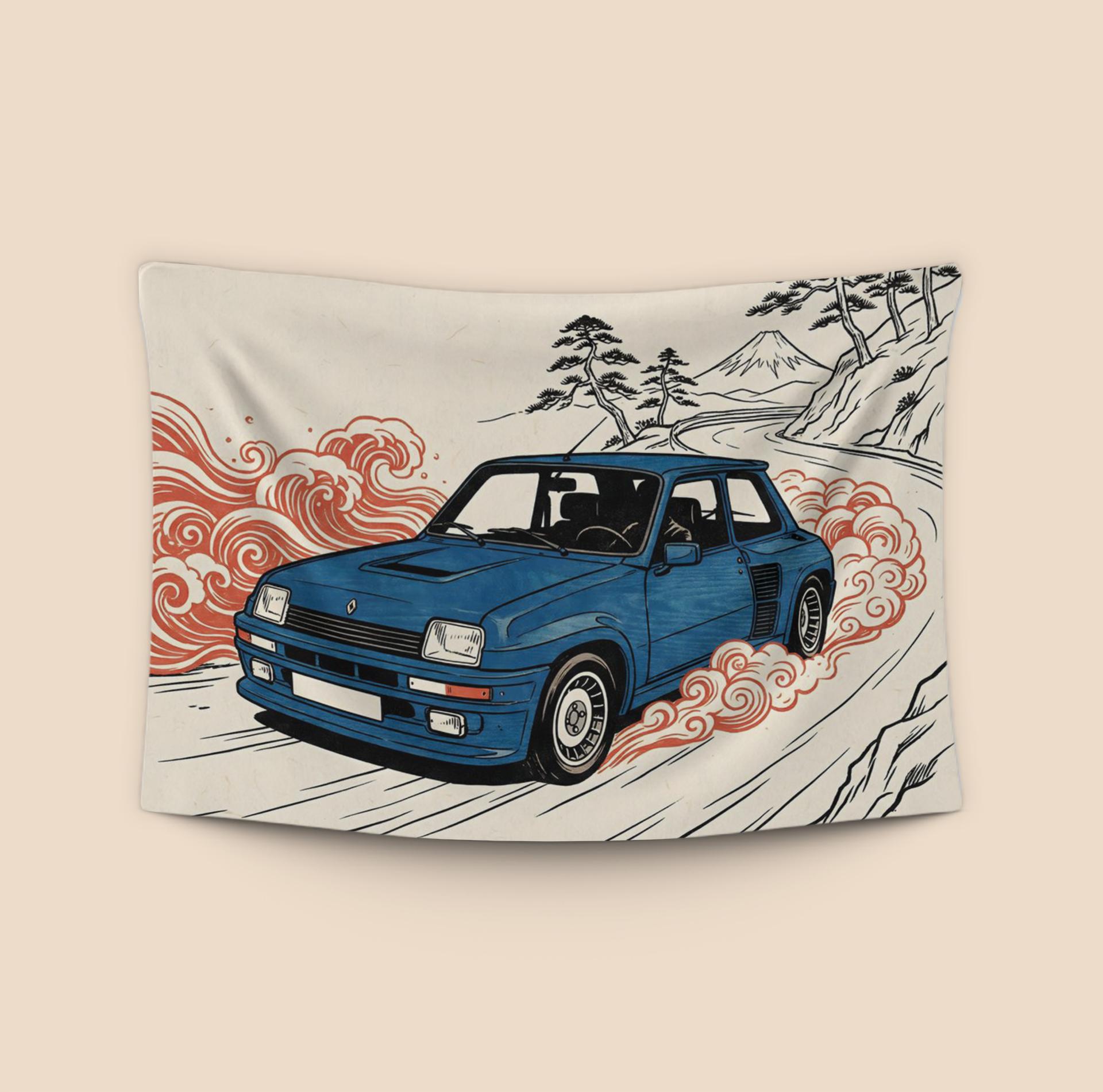Renault R5 Turbo Ukiyo-e Drift