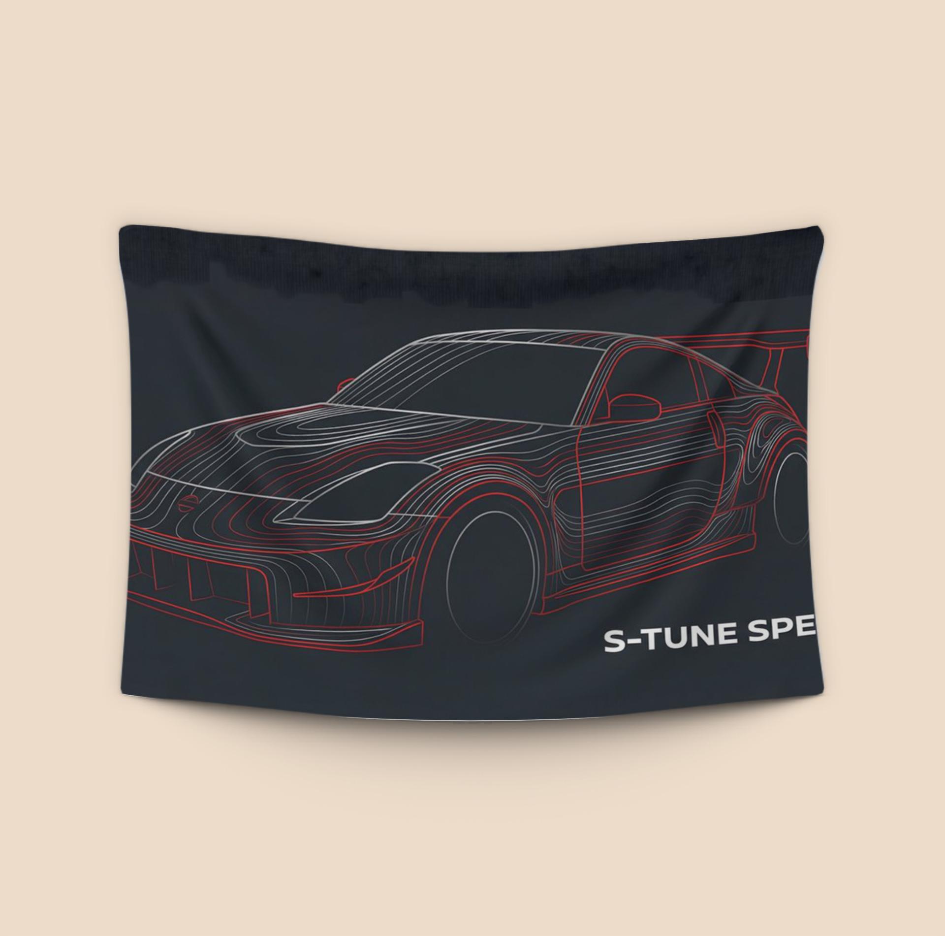 S-Tune Flow: Z33 Topographic Illustration