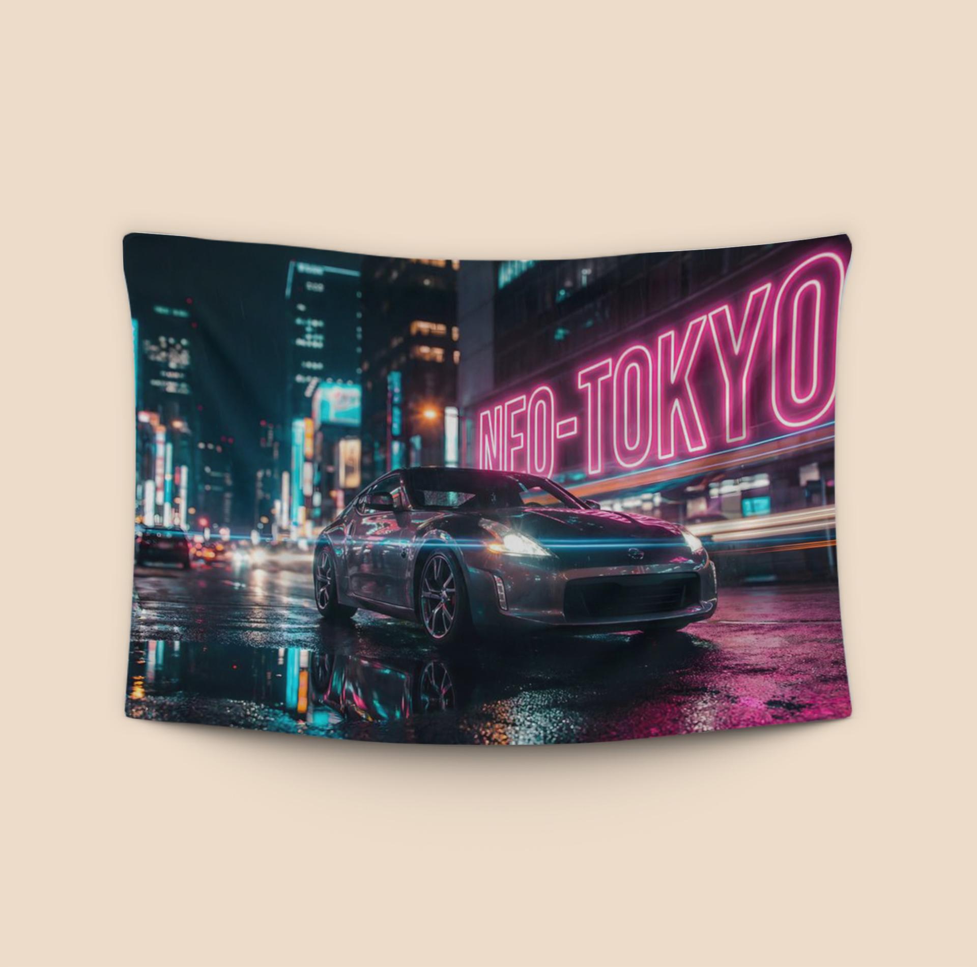 Neo-Tokyo Night Drive Nissan 370Z