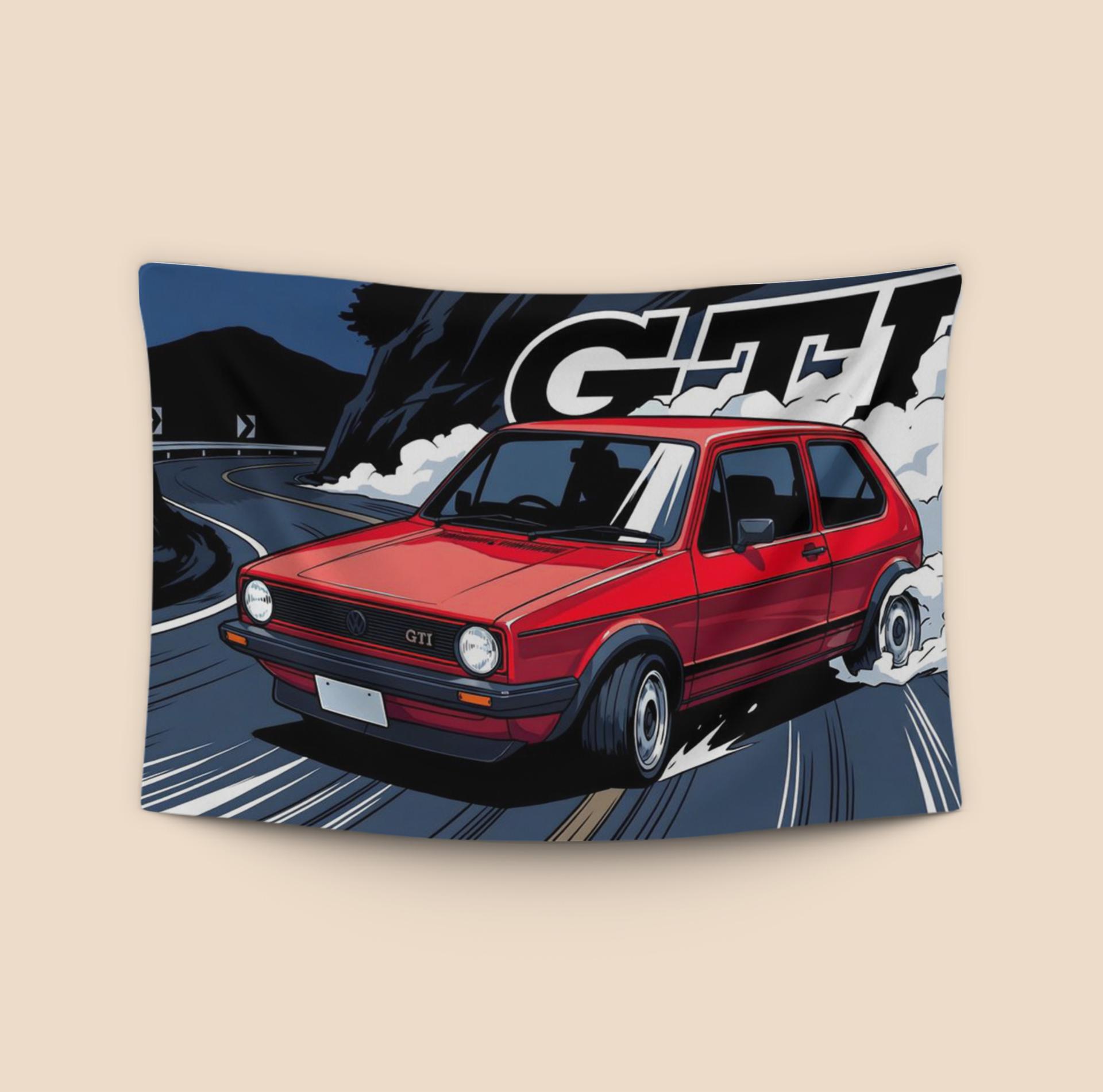 VW Golf GTI Mk1 Mountain Drift