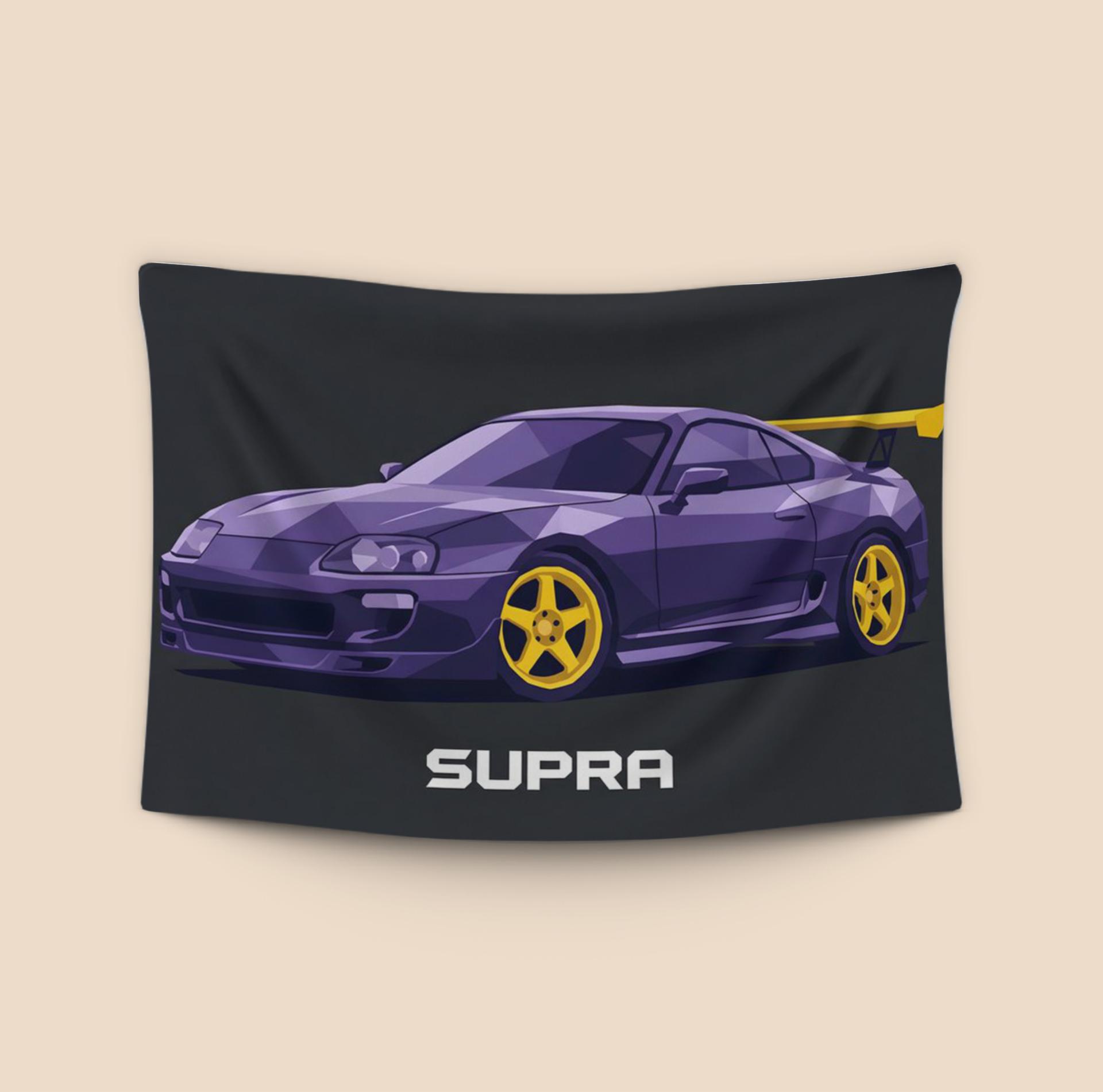 Low Poly Toyota Supra A80