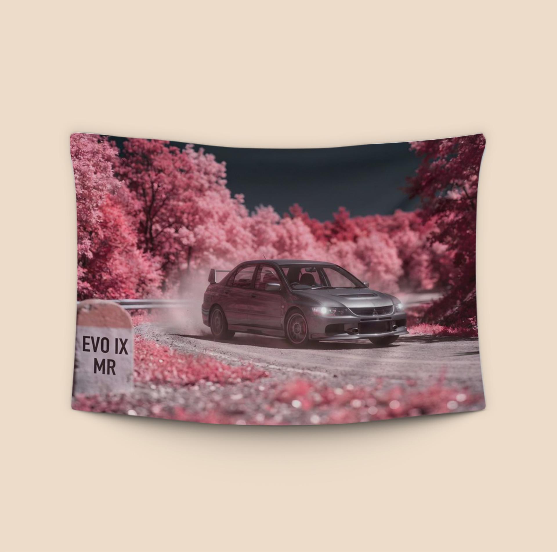 Pink Echo: Evolution IX on the Mountain Pass