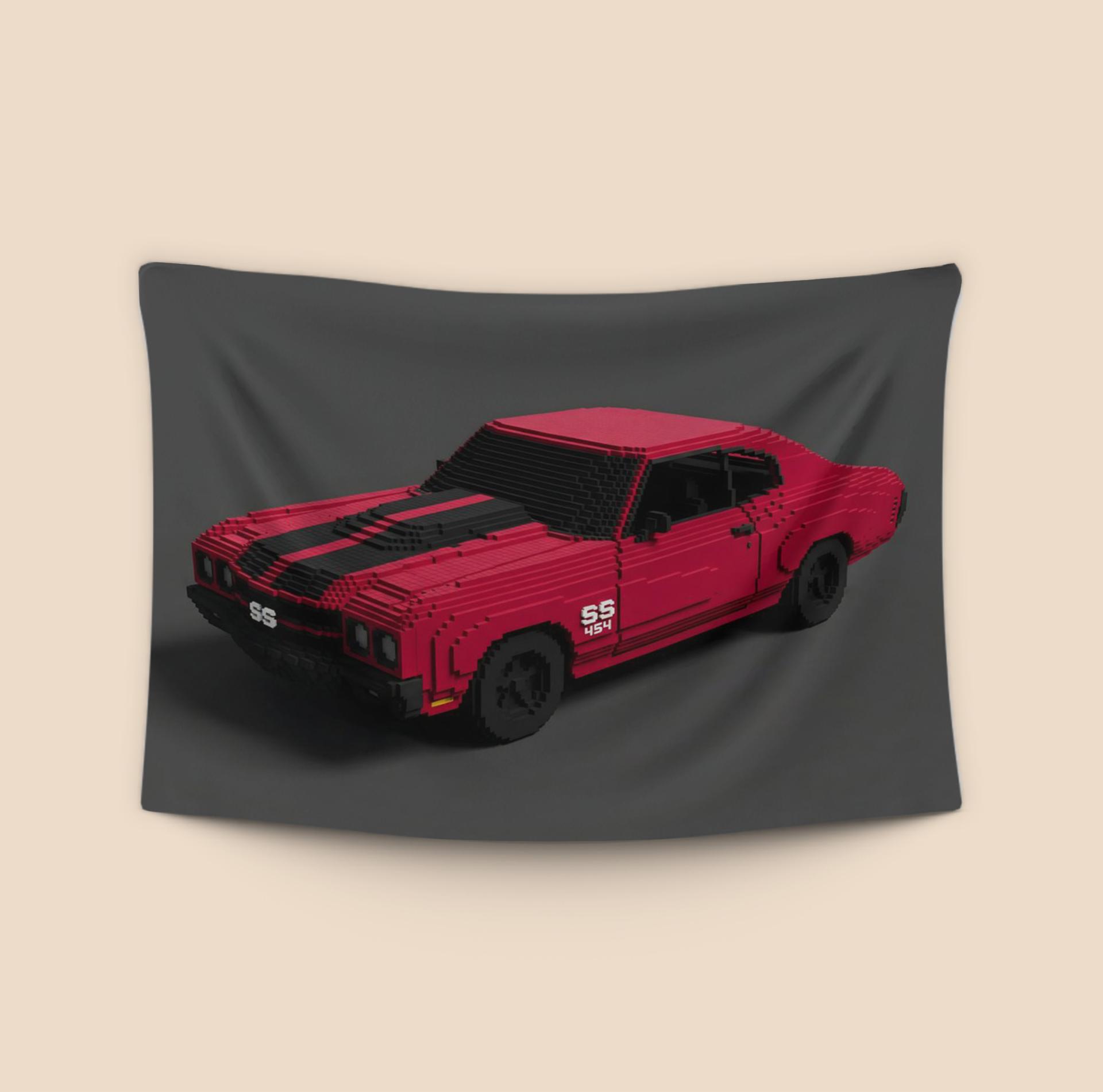Chevelle SS 454 Voxel Edition