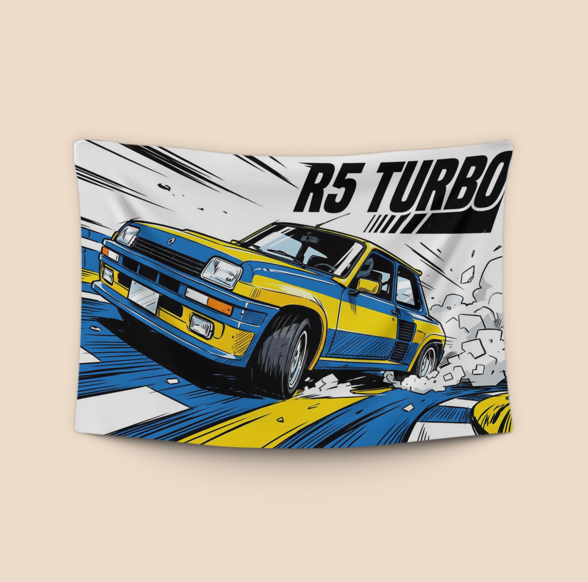 Renault R5 Turbo Comic Rally Drift