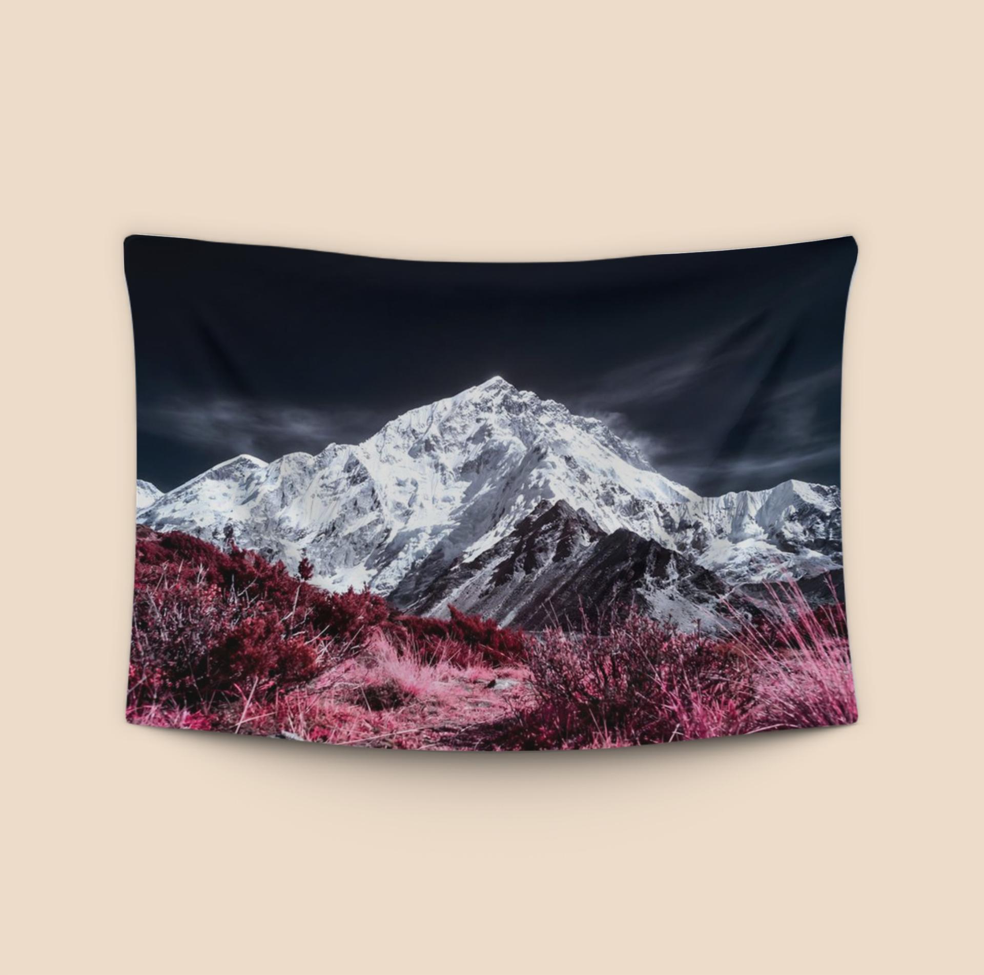 Infrared Mount Everest Himalayan Summit