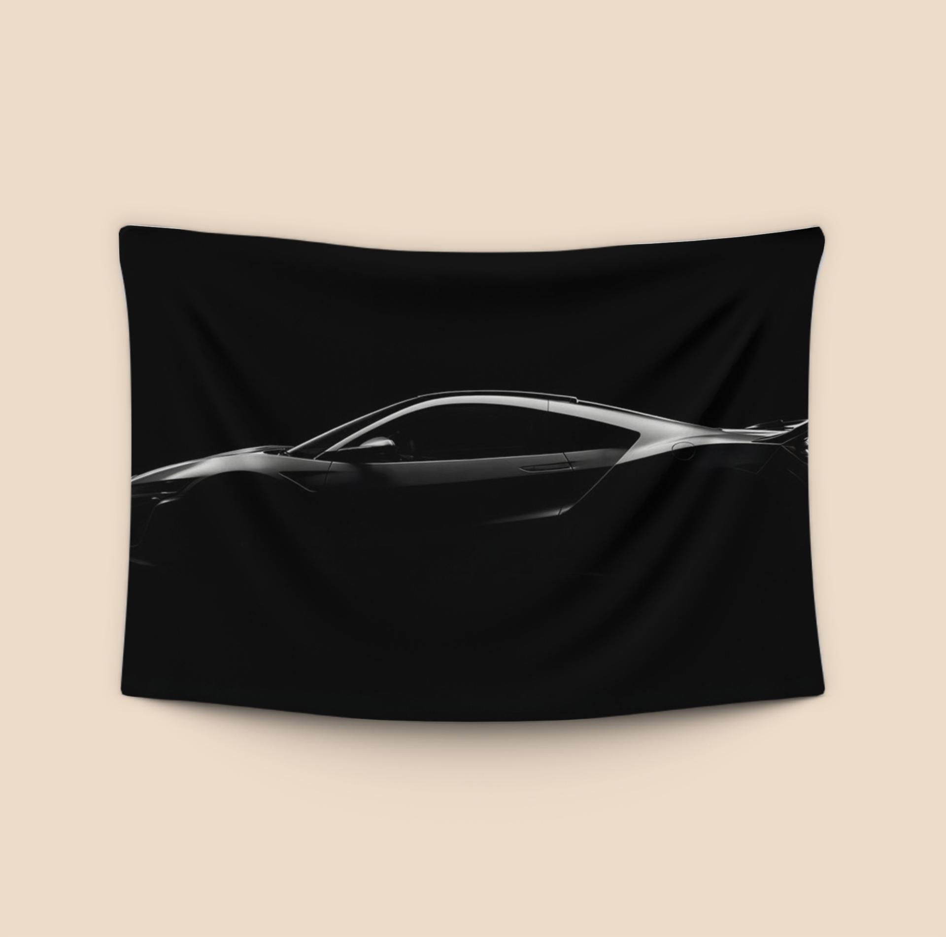 Sleek Silhouette: Modern Honda NSX