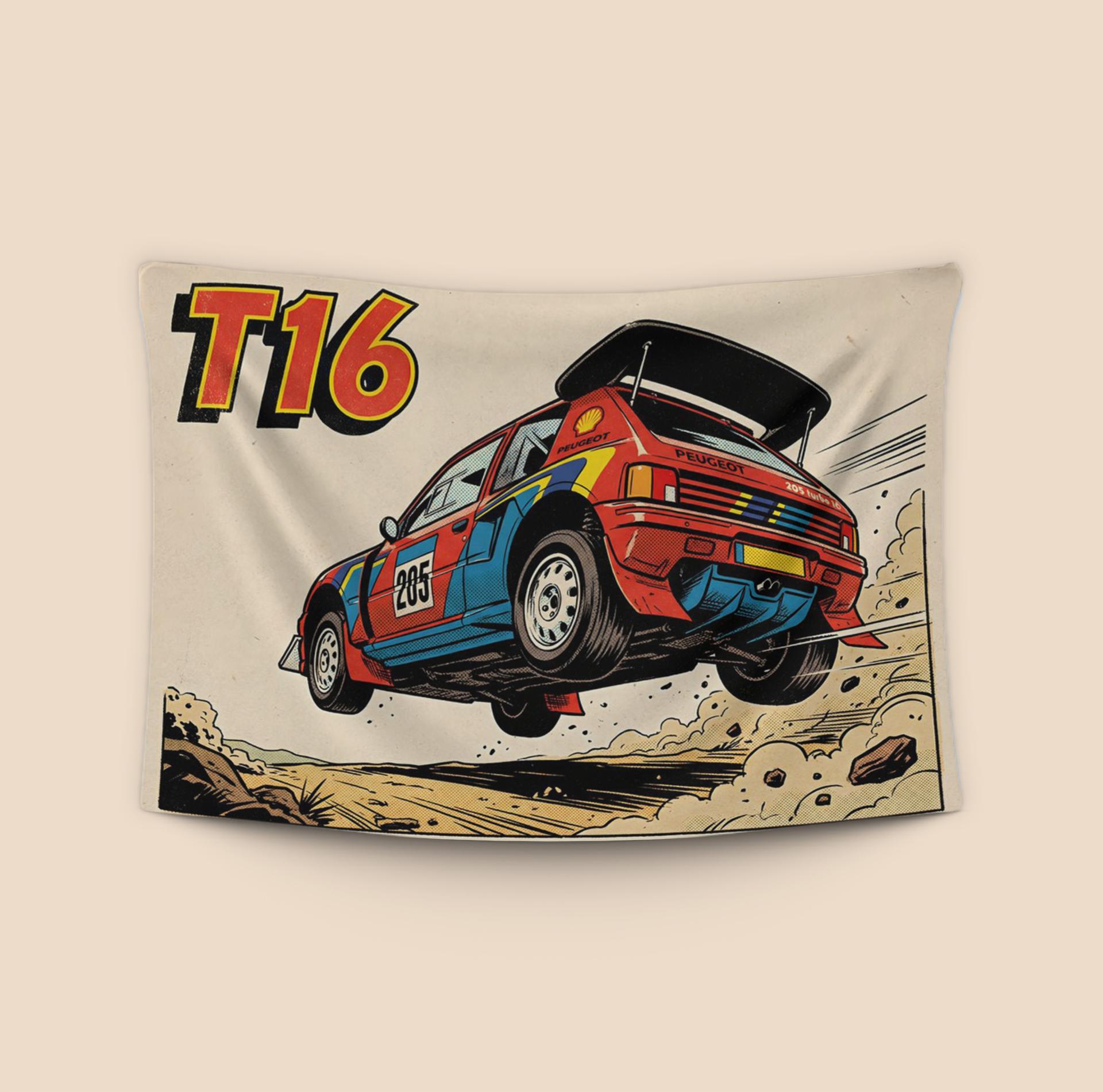 Peugeot 205 T16 Rally Jump