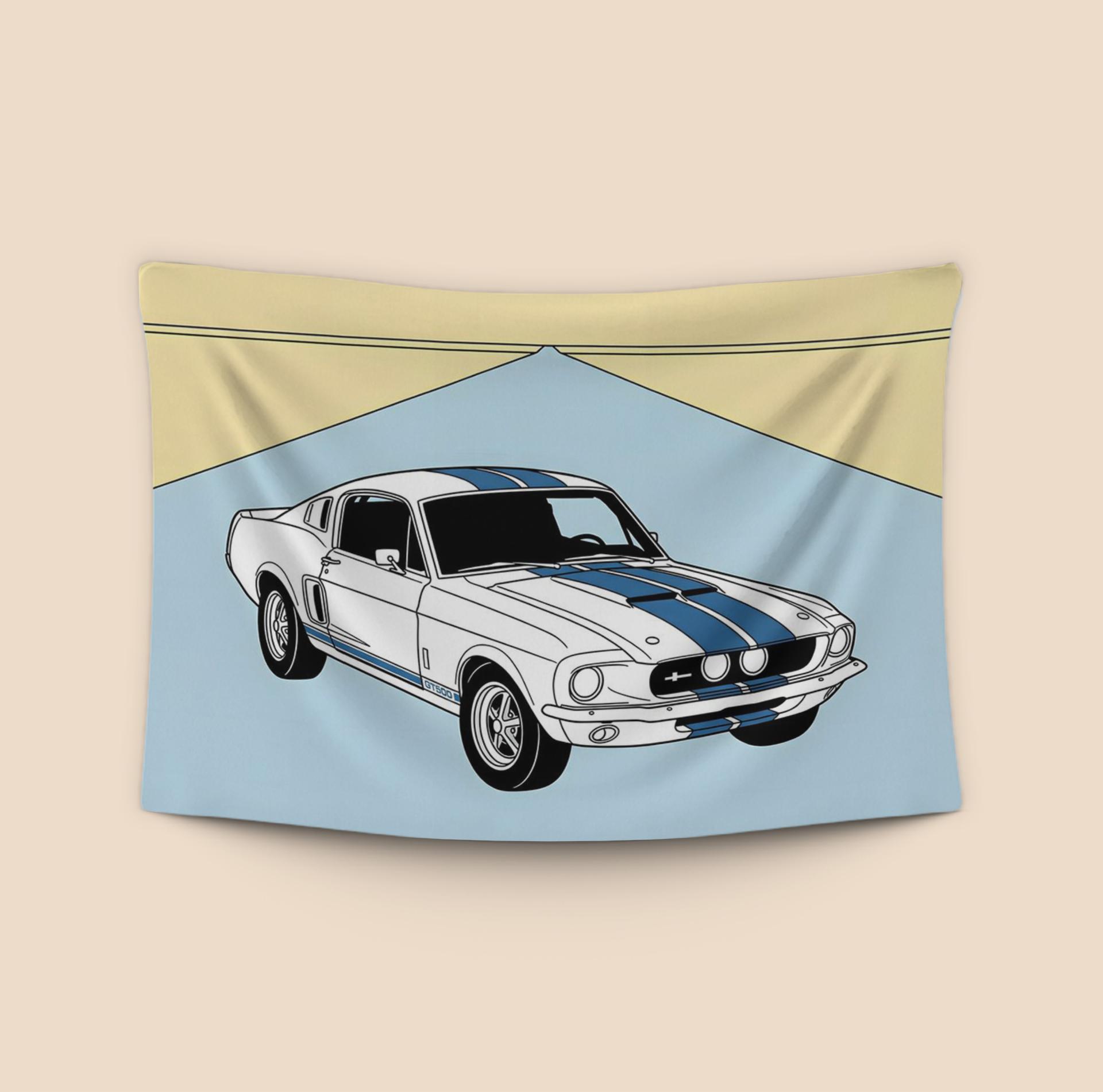 Shelby GT500 Minimalist Horizon