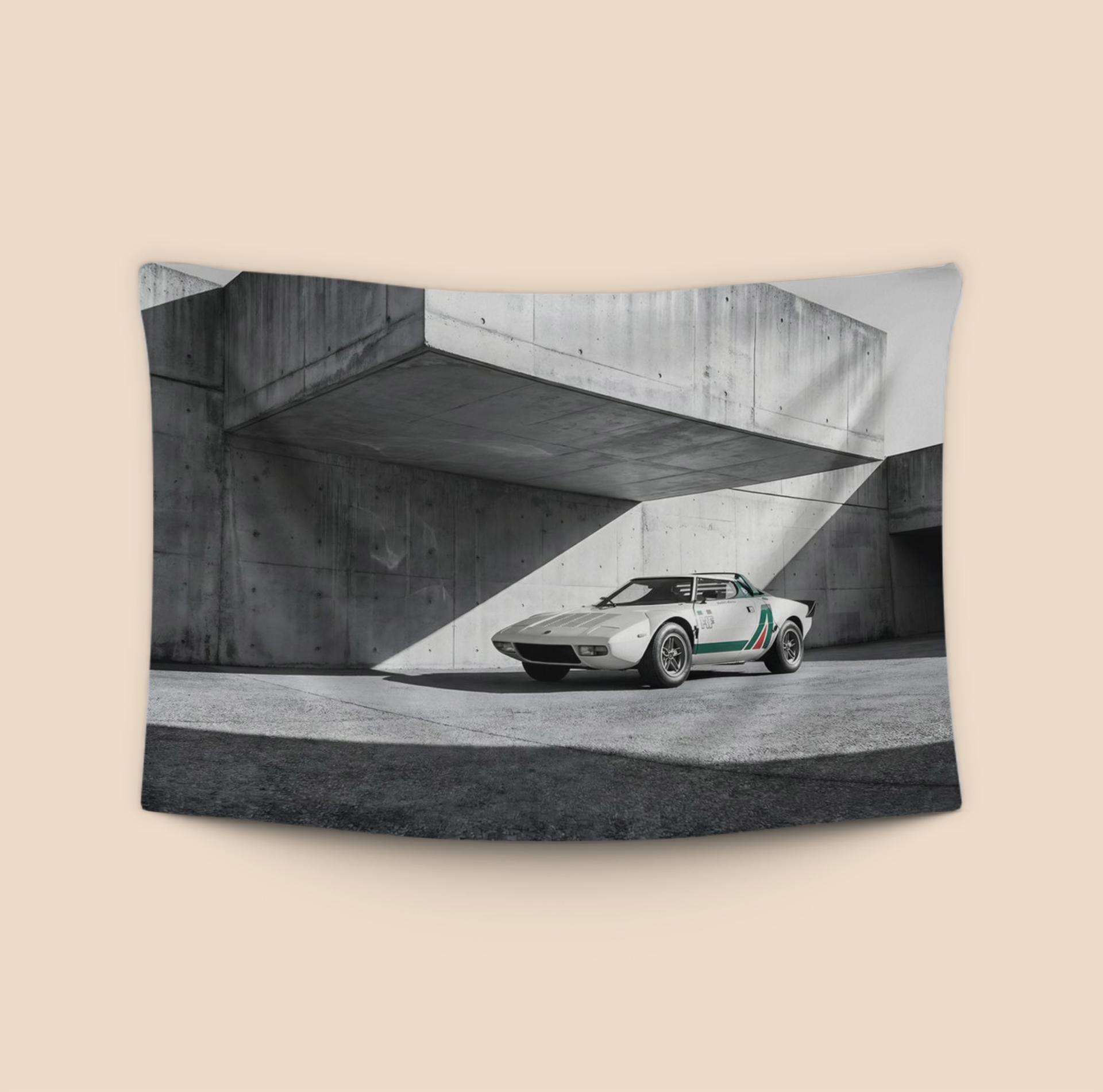 Lancia Stratos: Brutalist Shadow and Alitalia Spirit