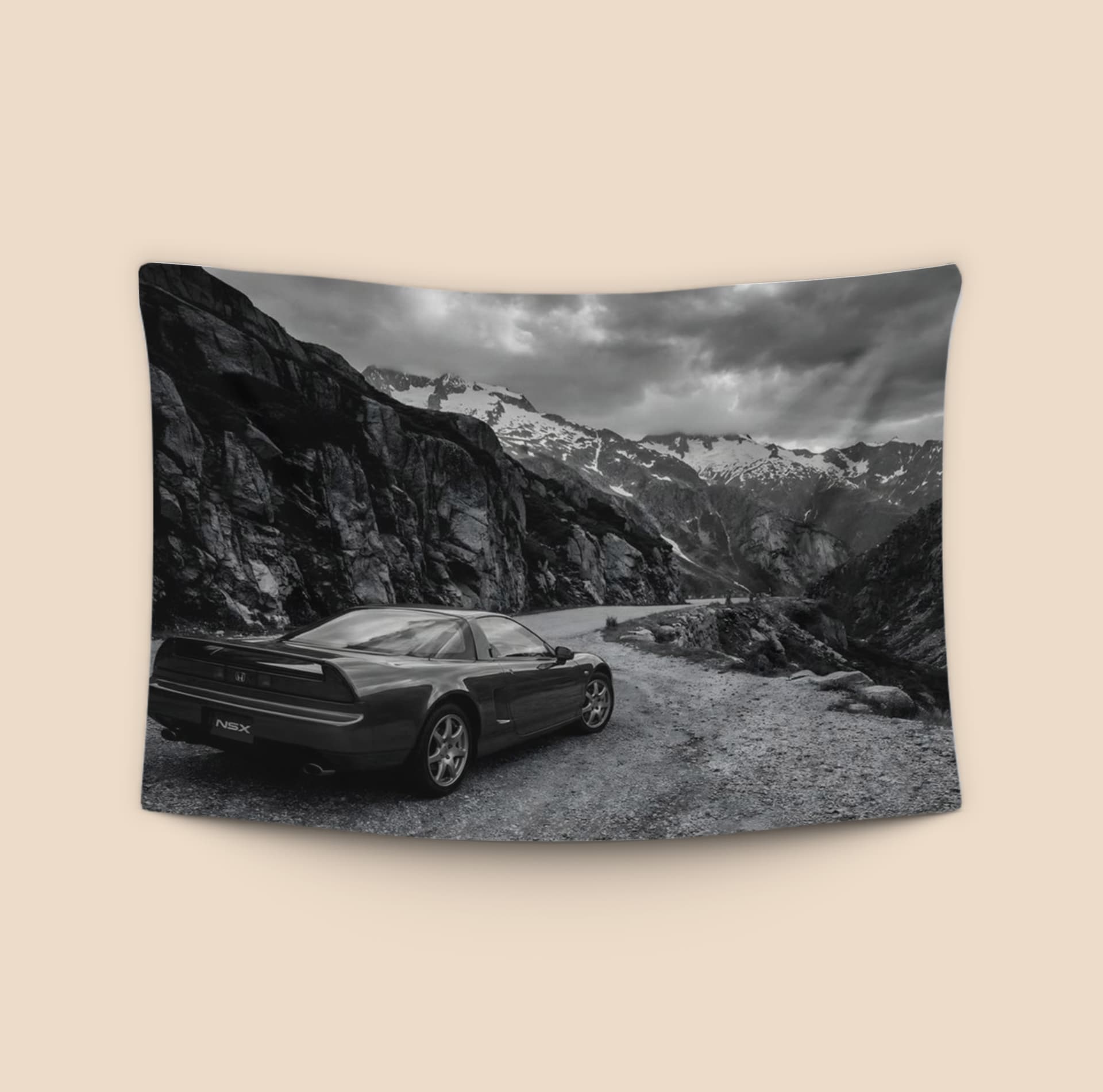 Summit Solitude: Honda NSX in the Alps