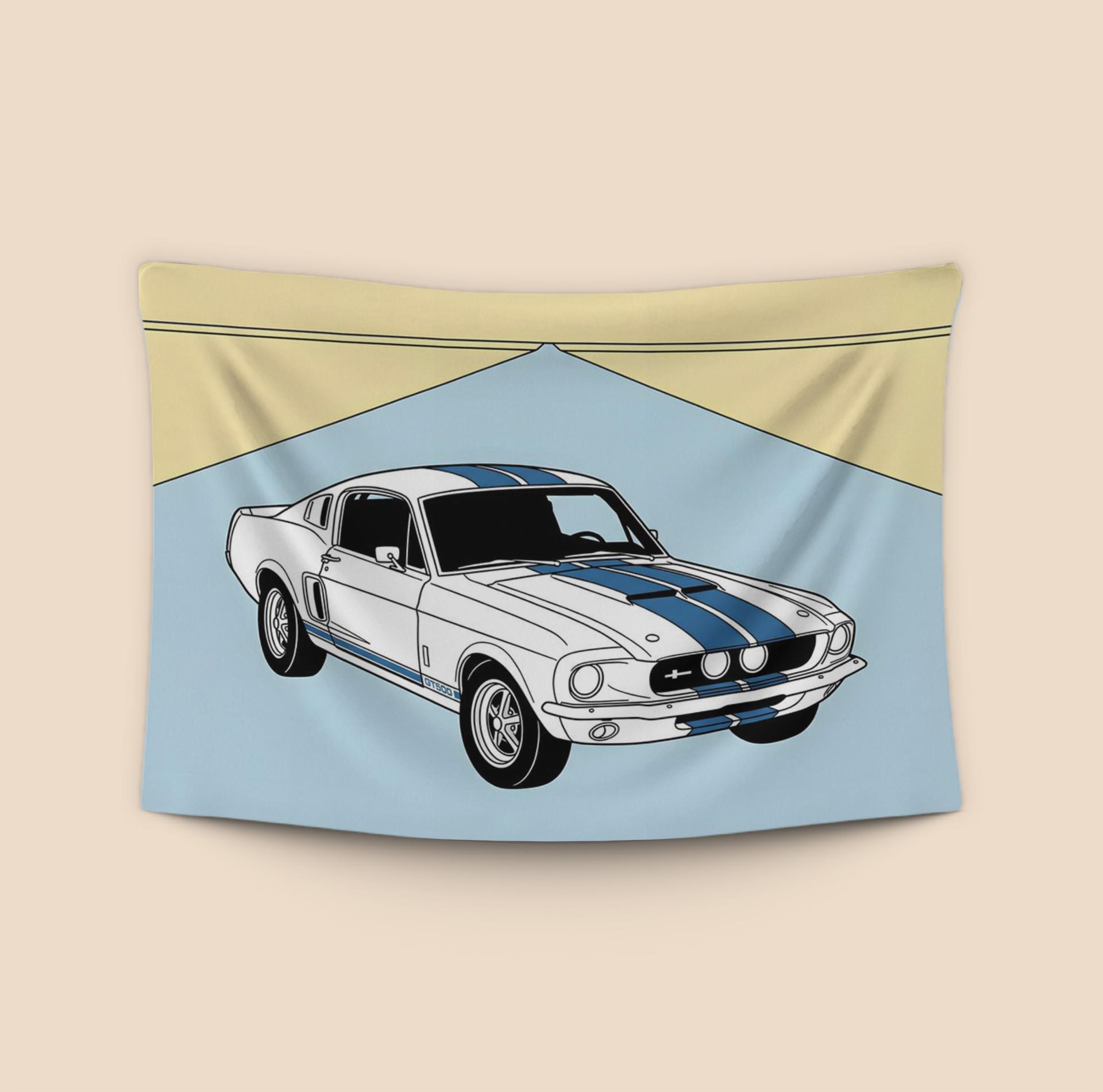 Shelby GT500 Minimalist Horizon