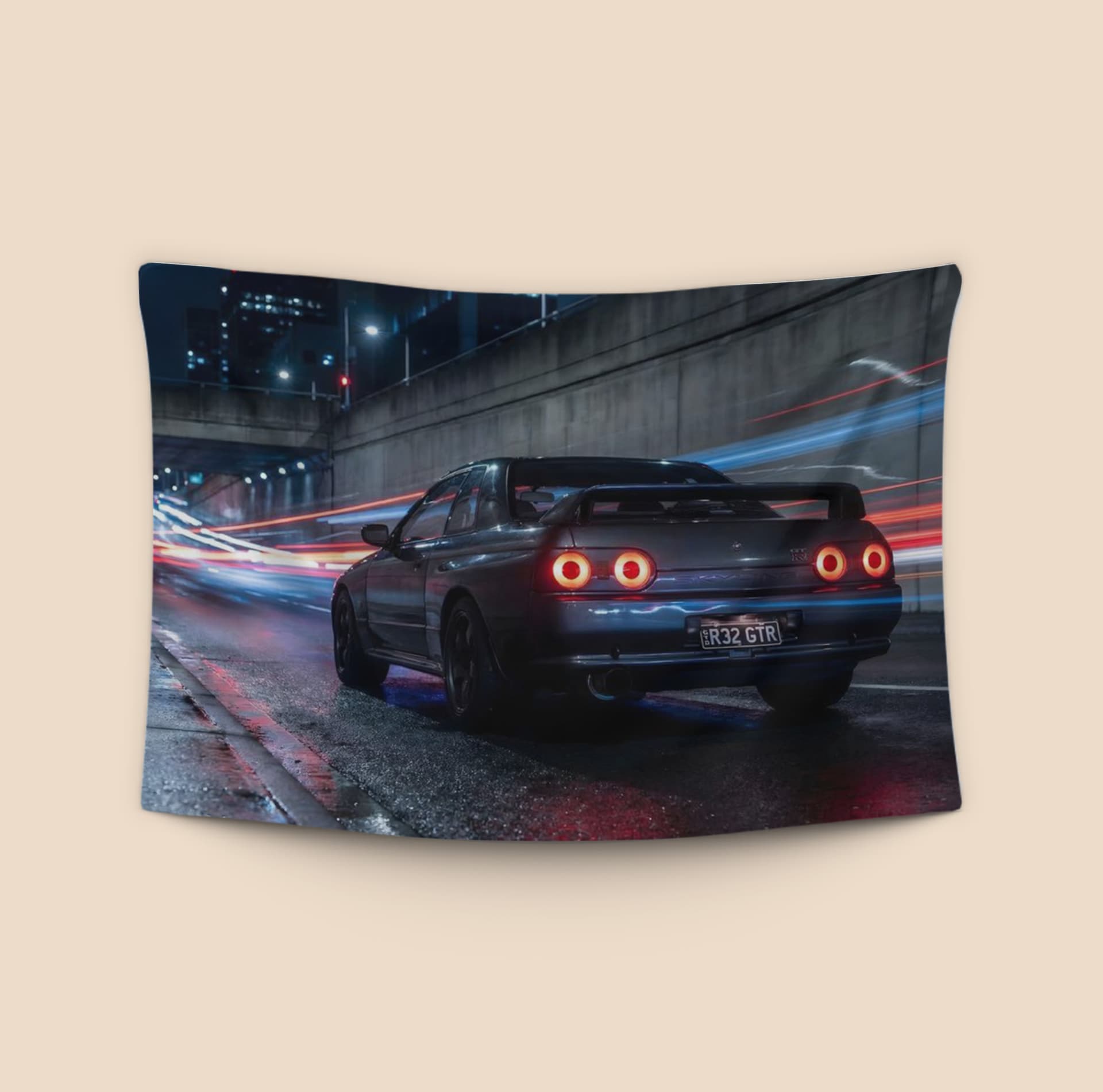 Godzilla in the Shadows: Nissan Skyline GT-R R32 Night Trails