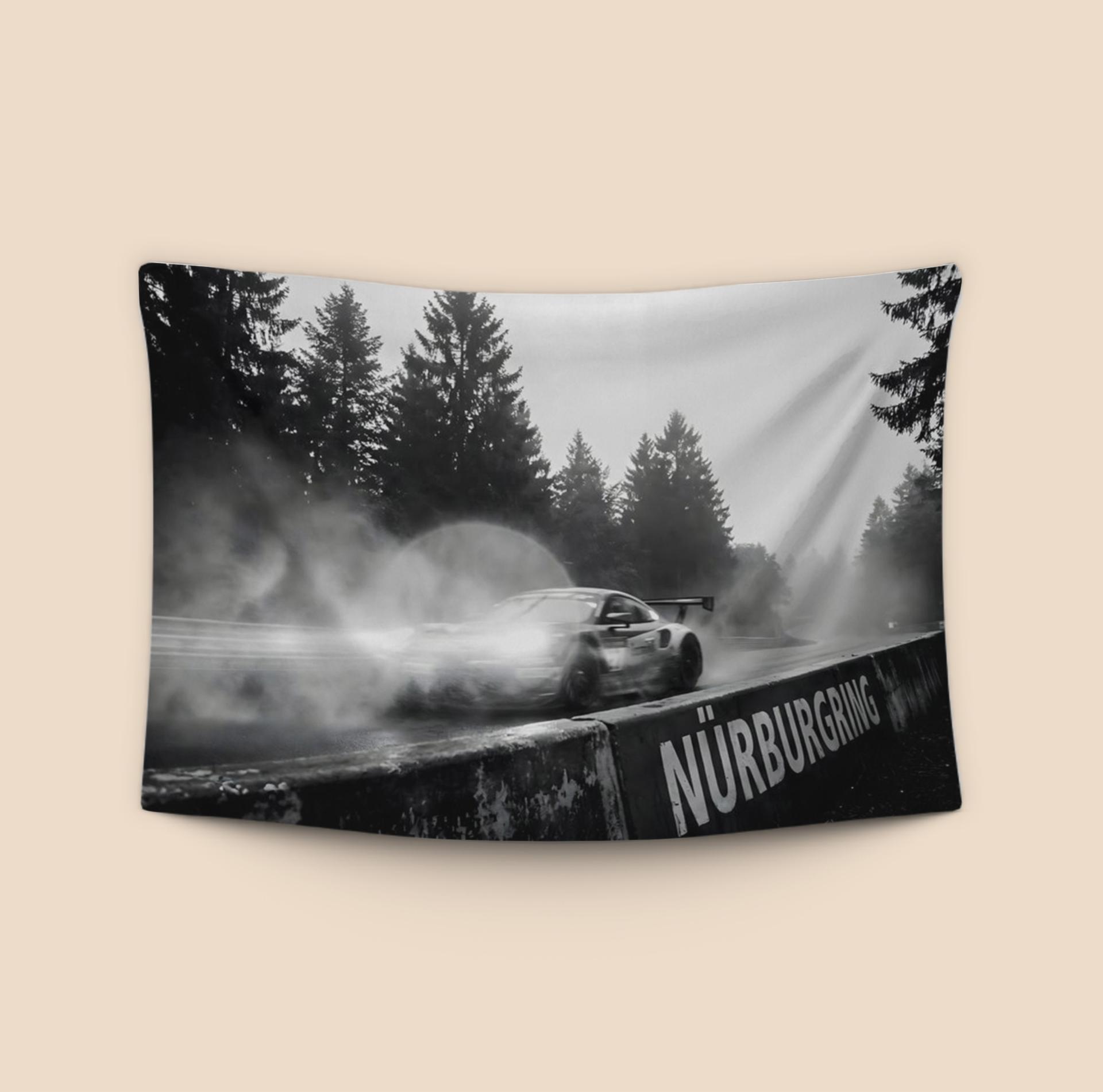 Ghost of the Green Hell: Porsche 911 in the Nürburgring Mist