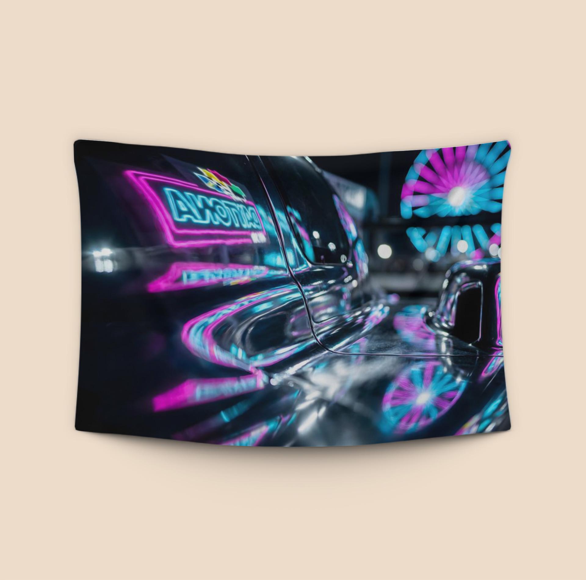 Daytona Neon Reflections