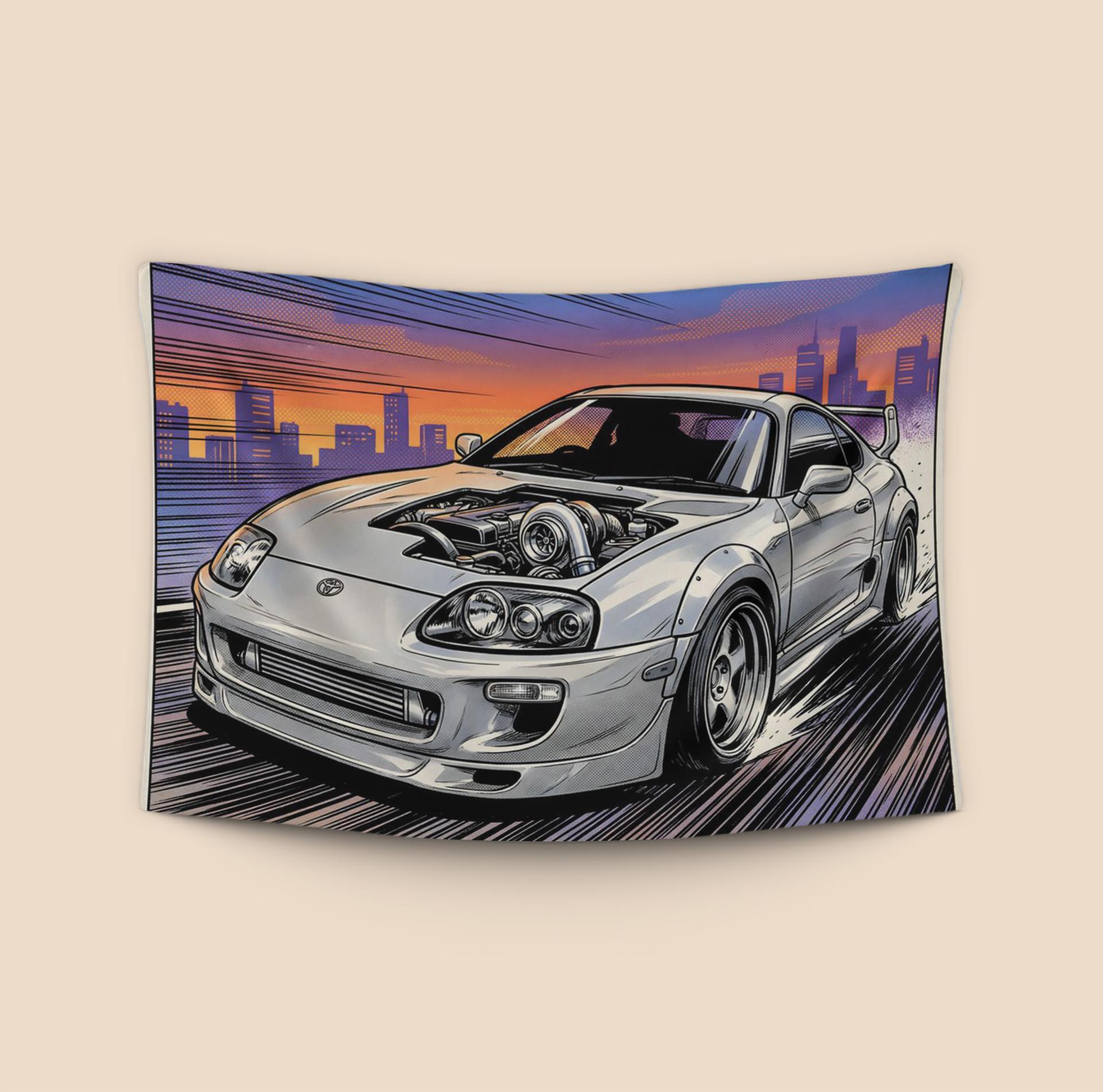 2JZ Unleashed: Supra A80 City Chase