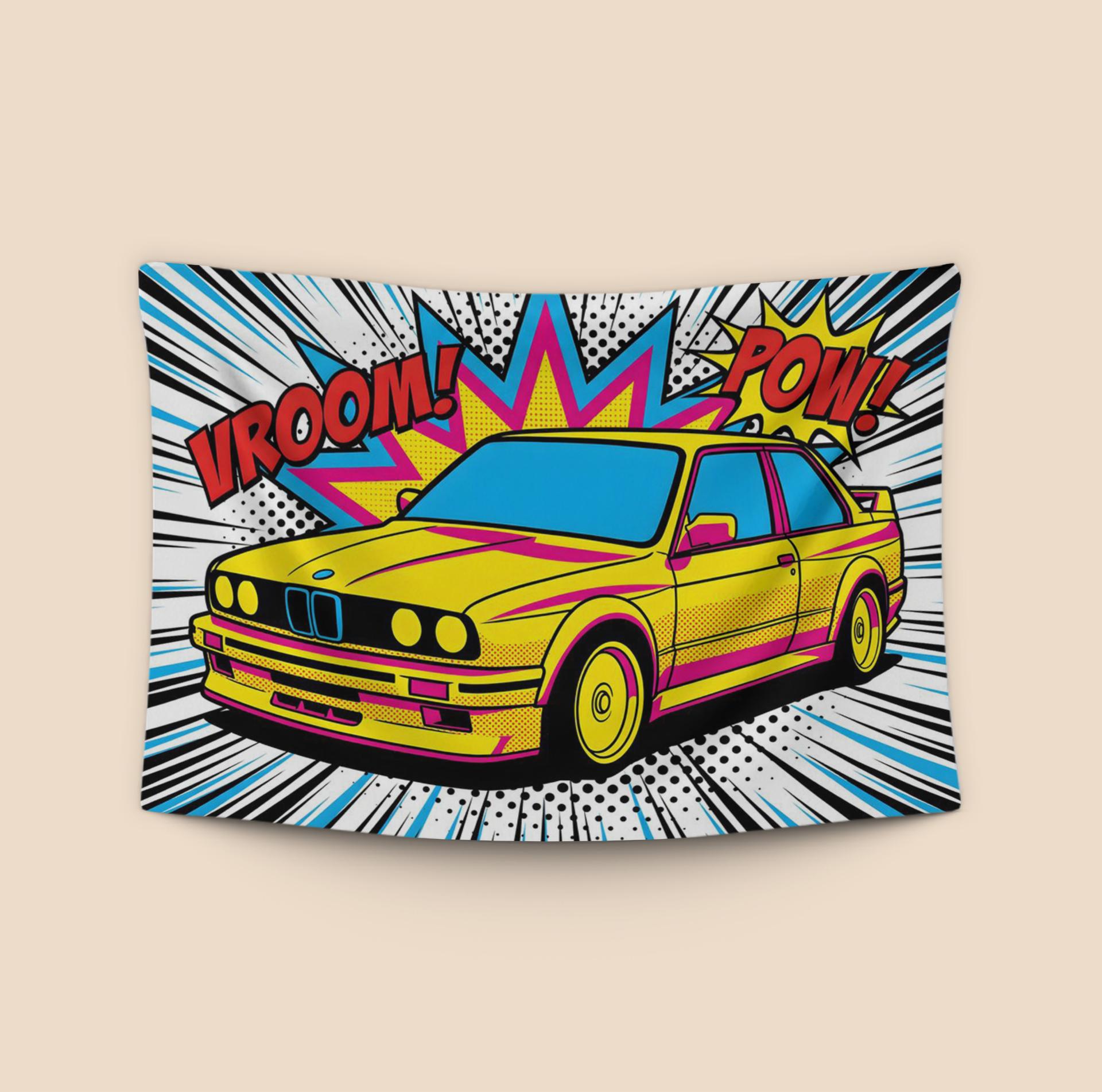 BMW E30 M3: Comic Pop Vroom