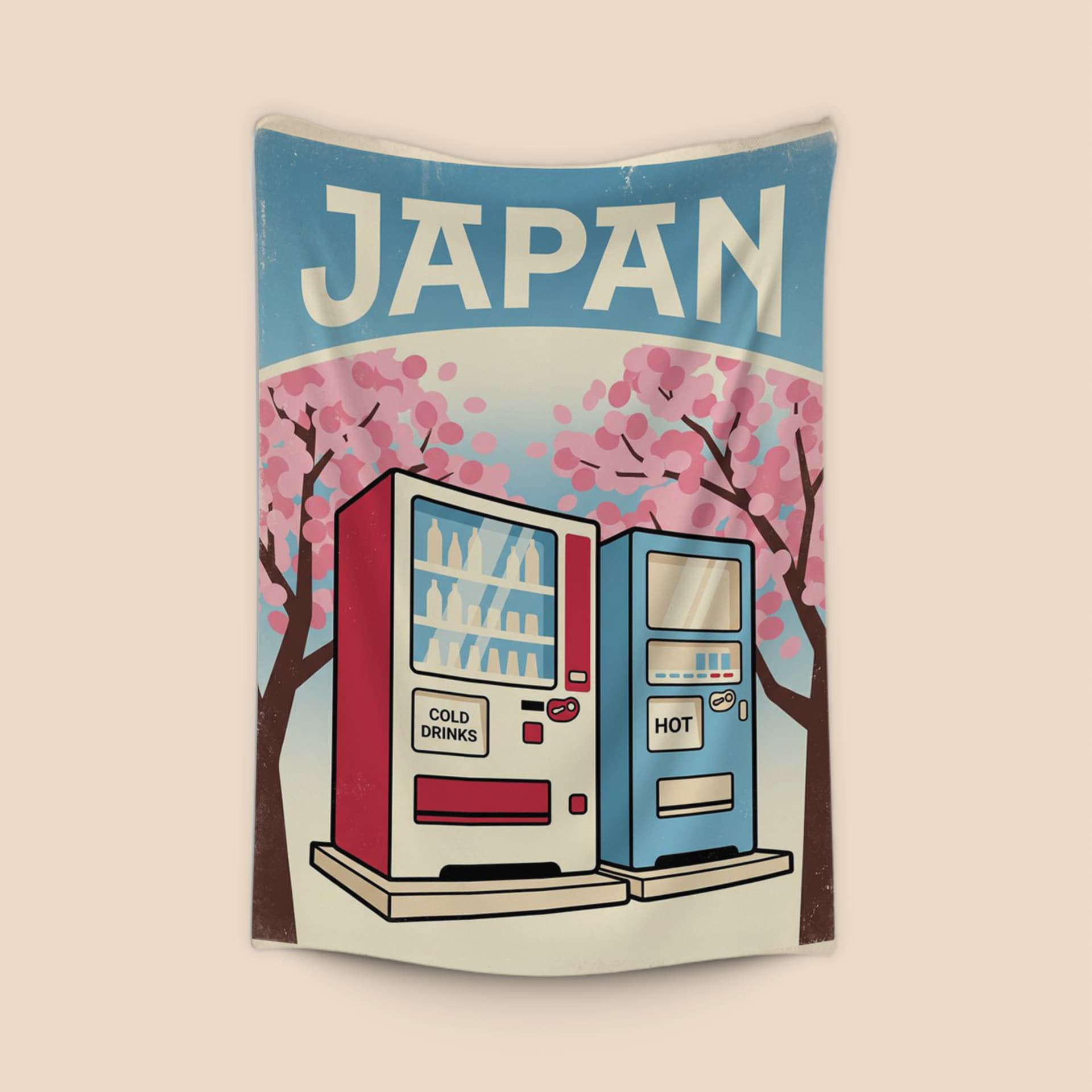 Springtime Vending in Japan