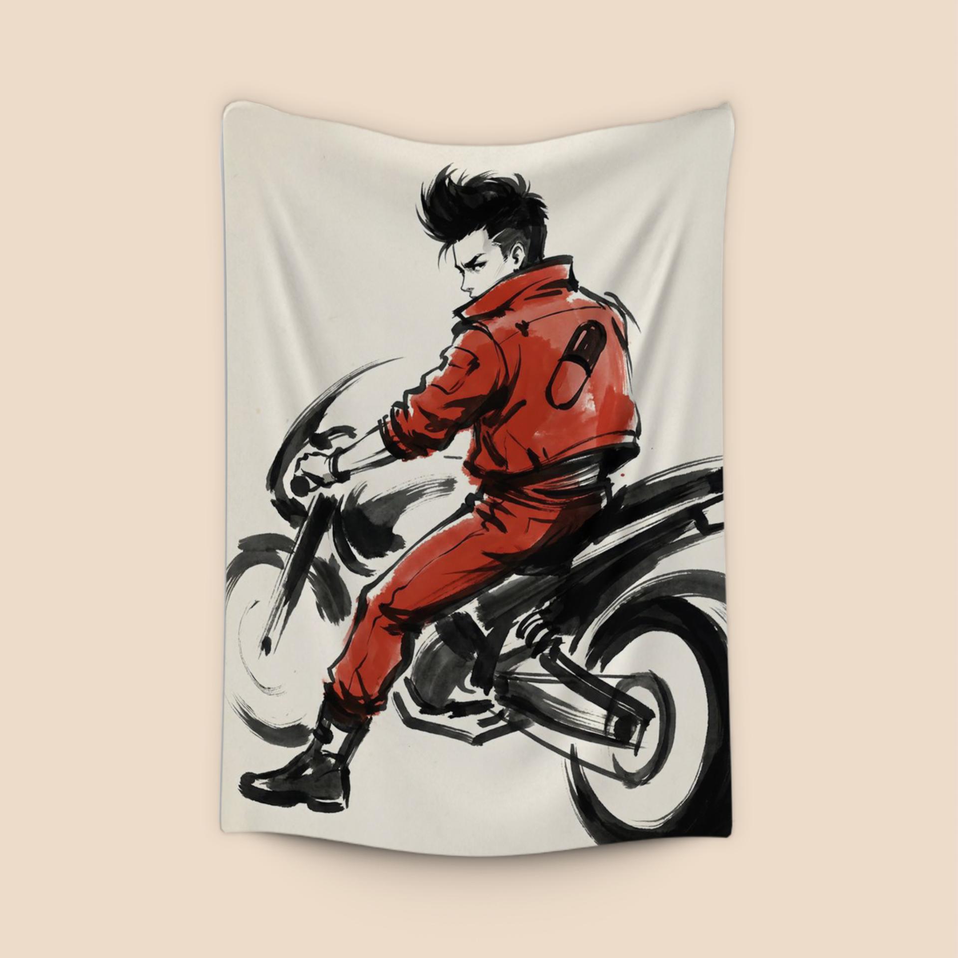 Kaneda Brushwork Sketch