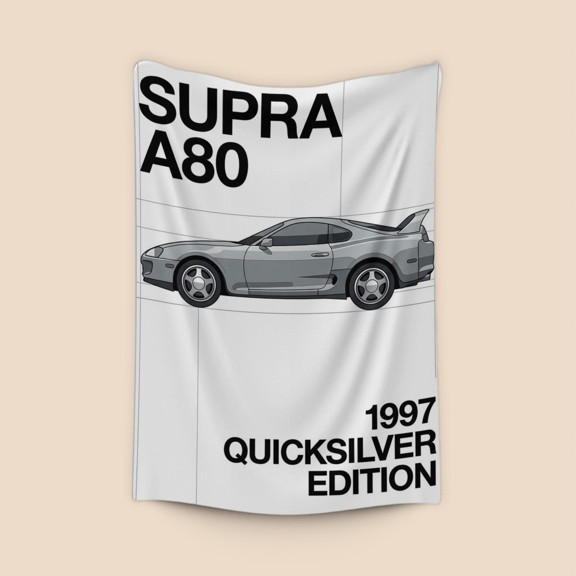 Toyota Supra A80 1997 Quicksilver Edition Graphic Study