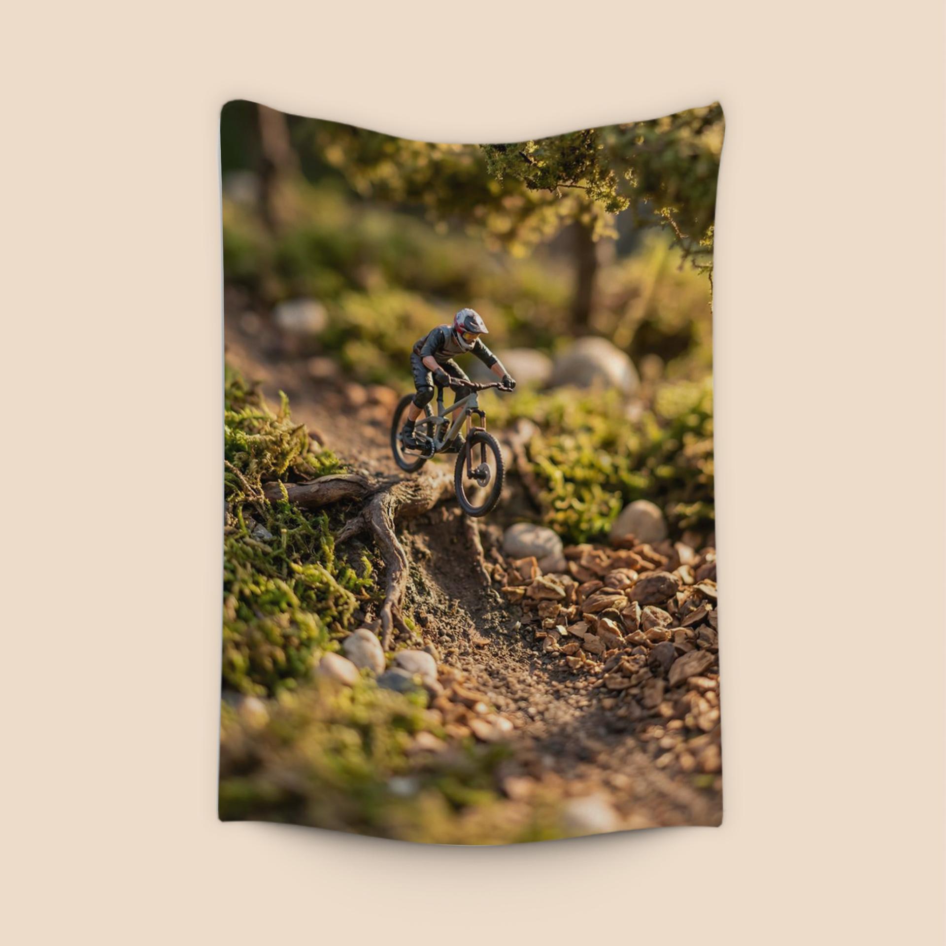 Miniature Momentum: Golden Hour Trail Shredder