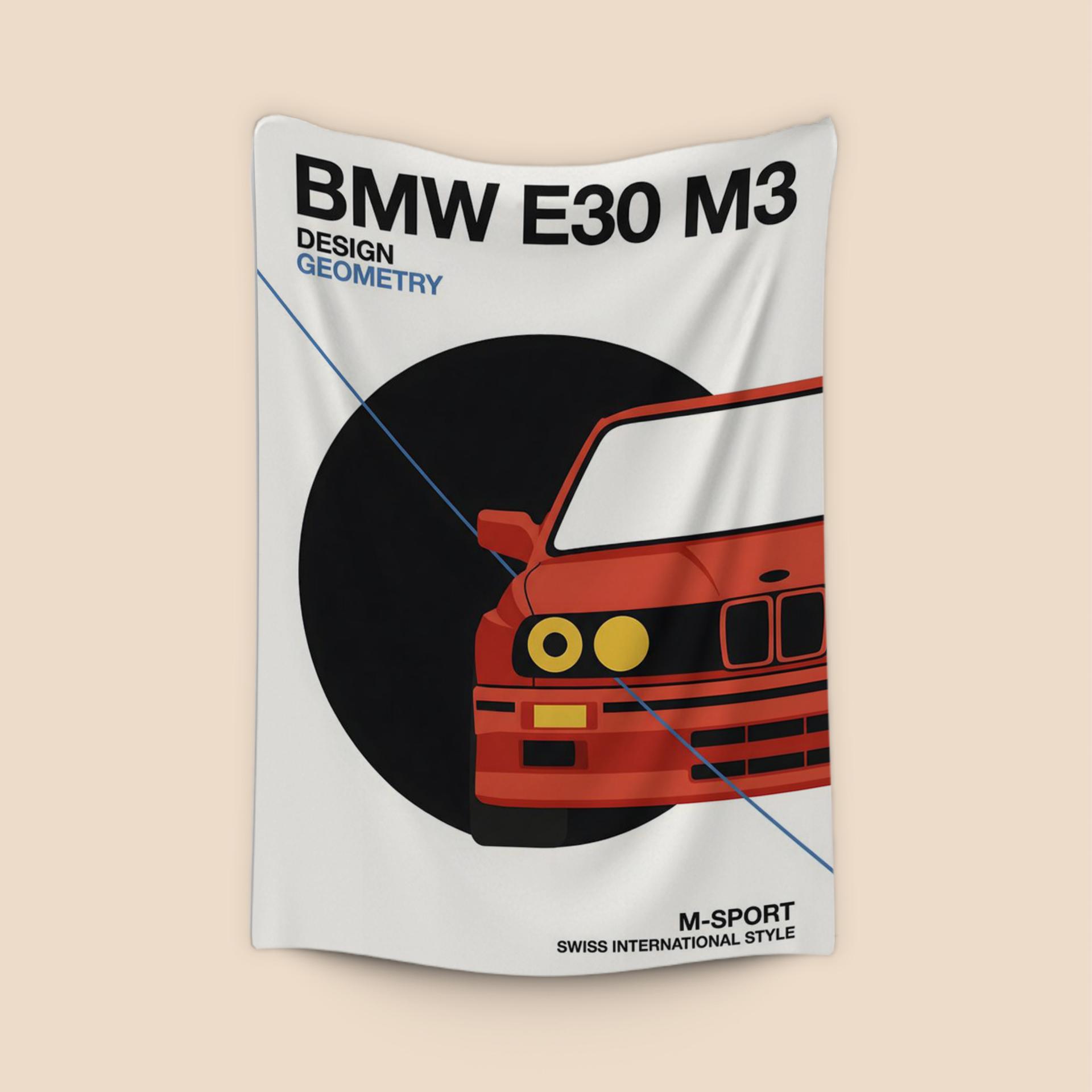 BMW E30 M3 Swiss Design Geometry