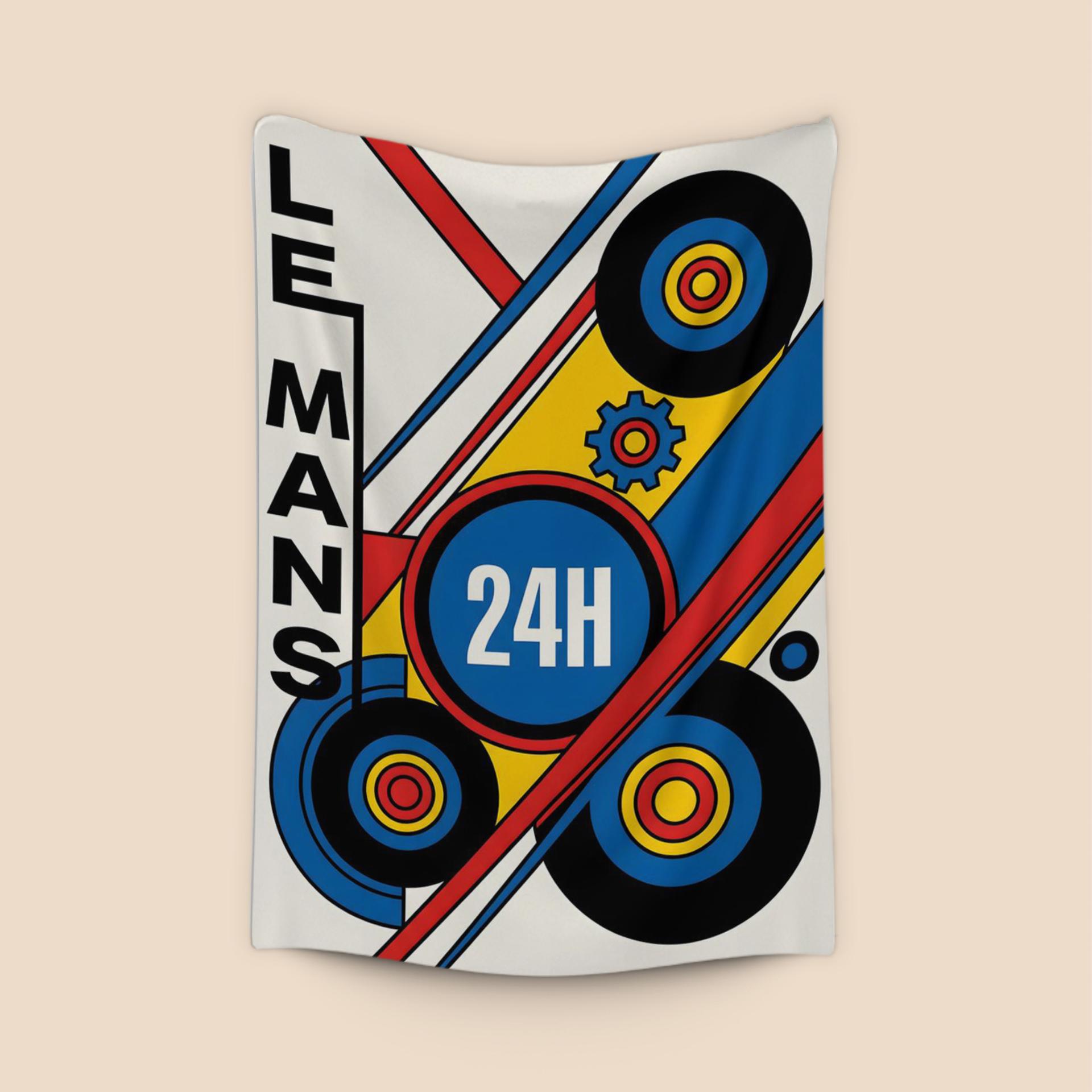 24h Le Mans: Constructivist Race Geometry