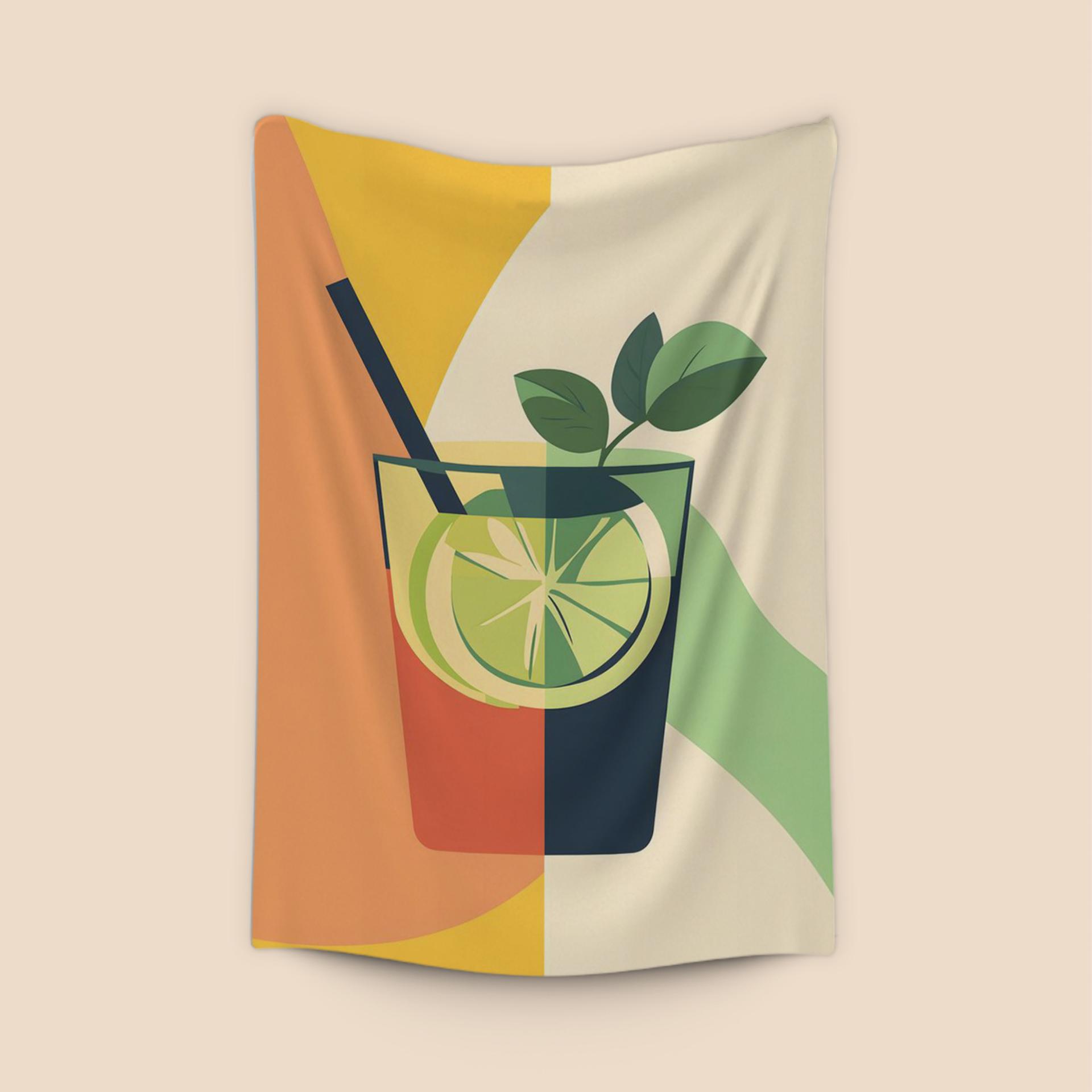 Geometric Summer Cocktail