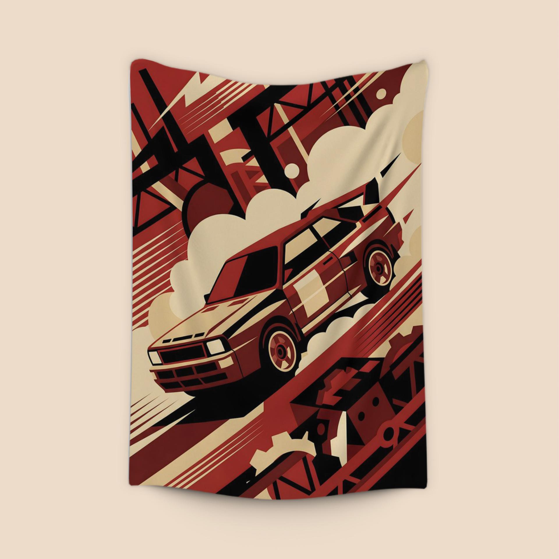 Audi Quattro S1: Constructivist Rally Surge