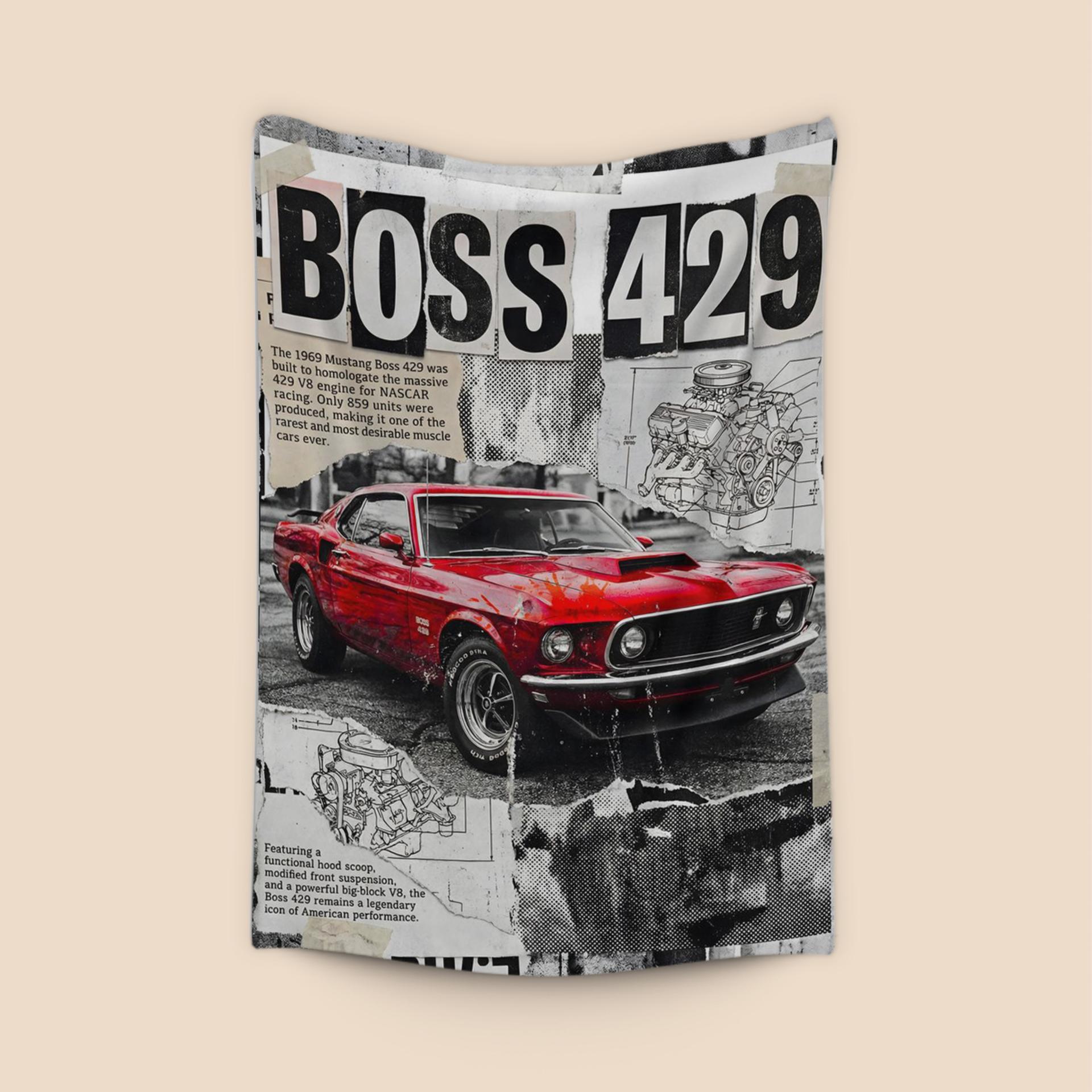 Boss 429: Engineering the Legend Collage