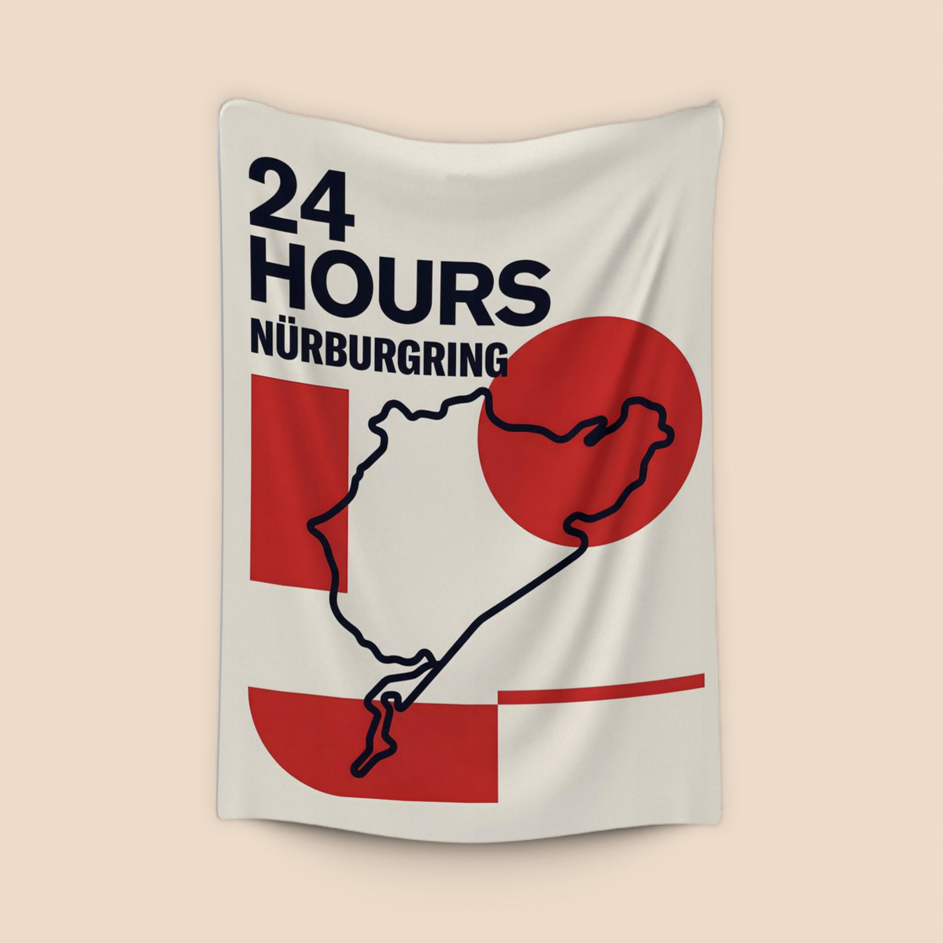 24 Hours Nürburgring: Modernist Track Map