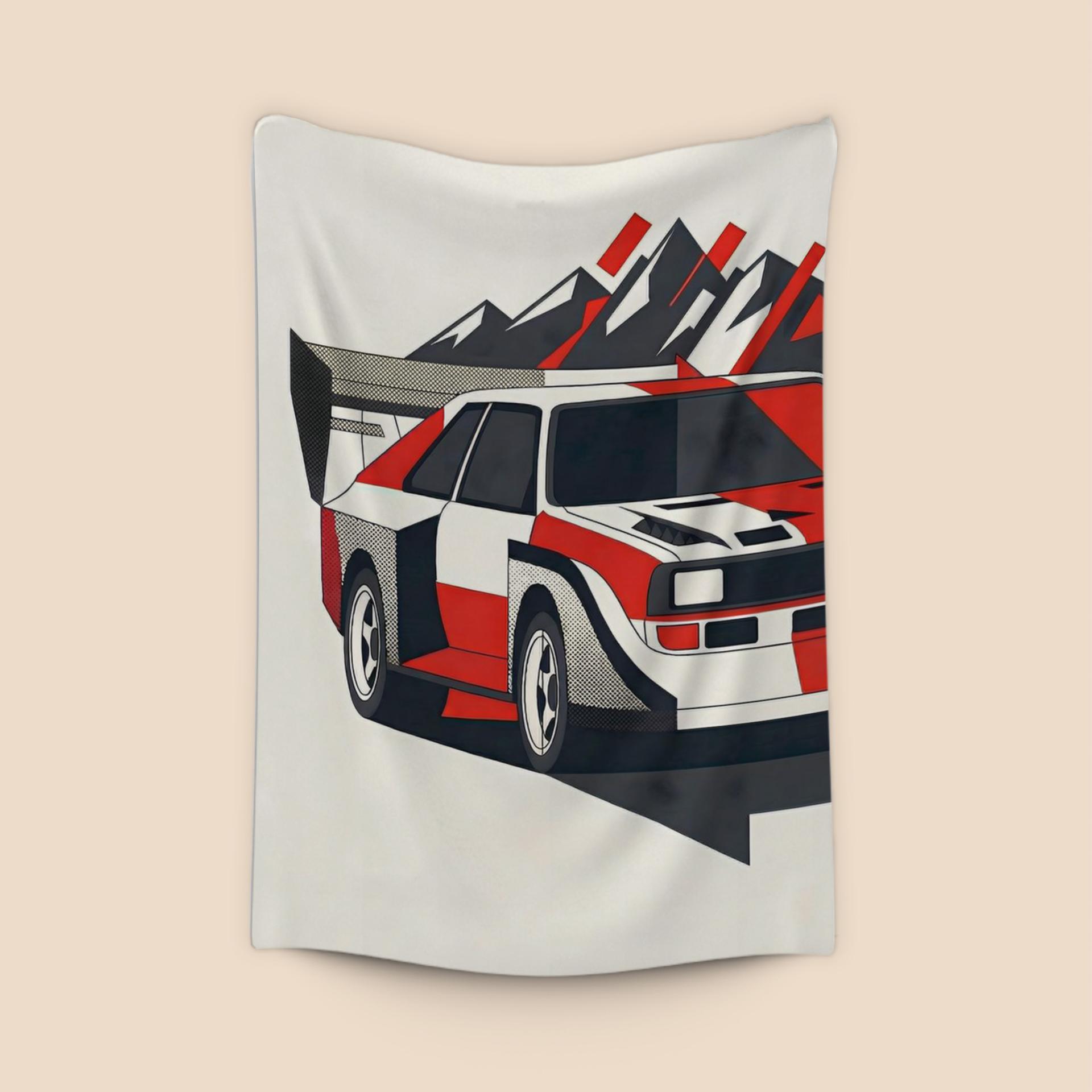 Audi Sport Quattro S1 Group B Rally Graphic