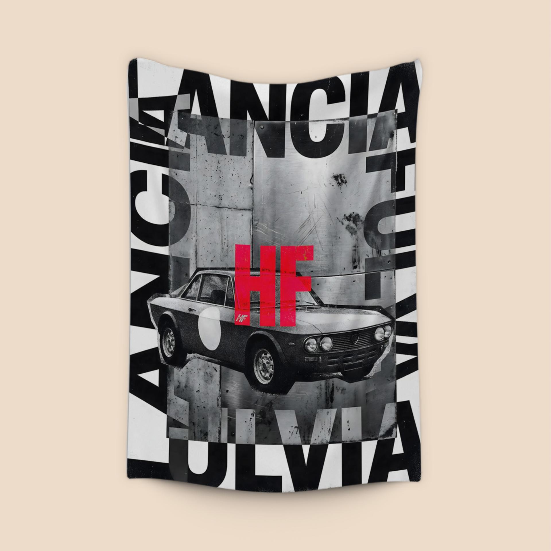 Lancia Fulvia HF Industrial Collage