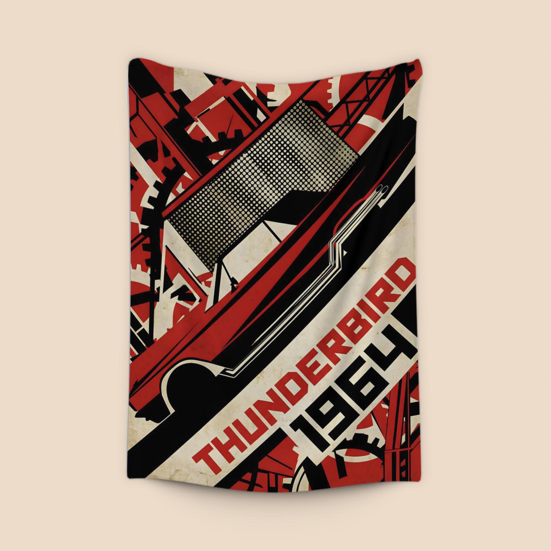 1964 Thunderbird Constructivist Propaganda