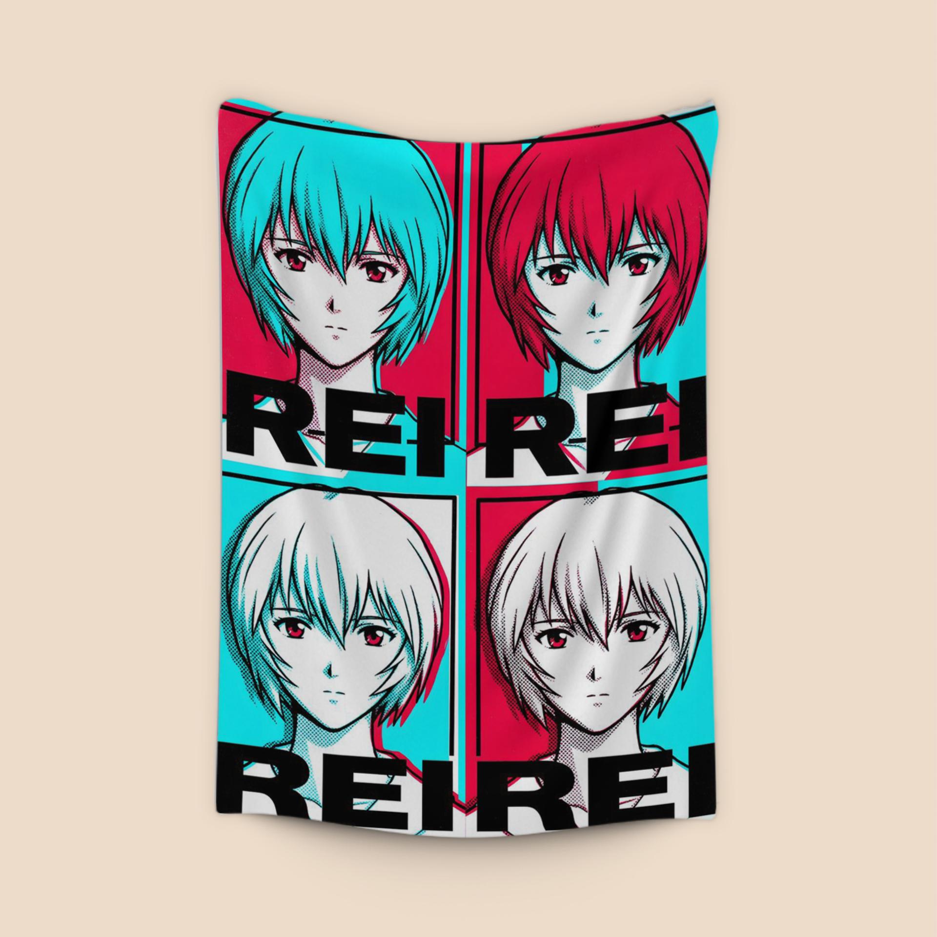 Rei Ayanami: Pop Art Quadrant