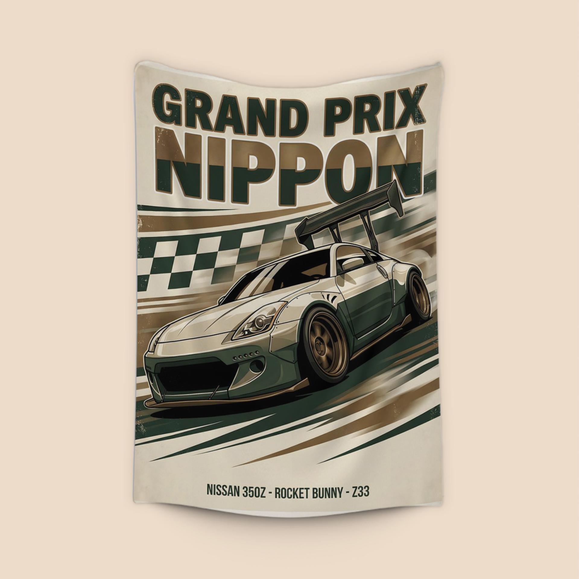 Grand Prix Nippon: Rocket Bunny Z33 Racing Poster
