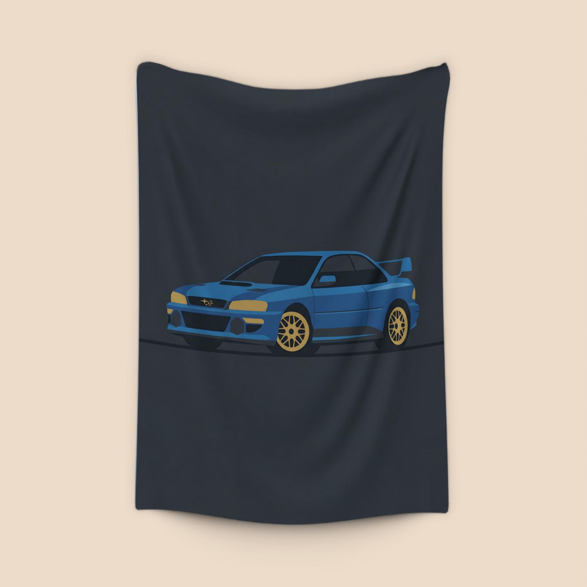 Subaru 22B STi: Minimalist Rally Icon