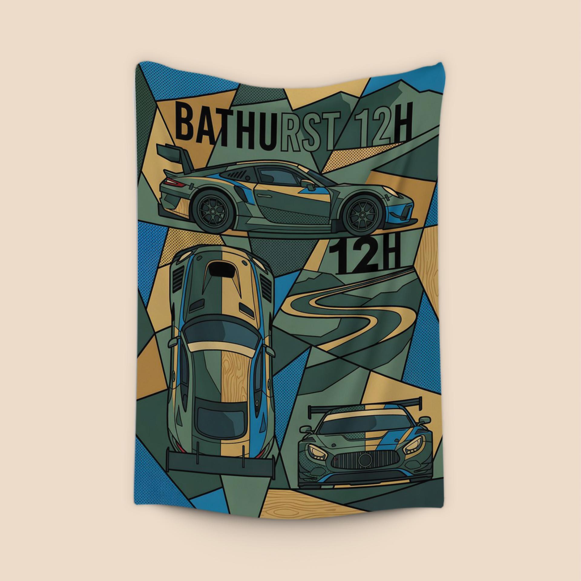 Bathurst 12h Geometric Grid: Porsche & Mercedes at Mount Panorama