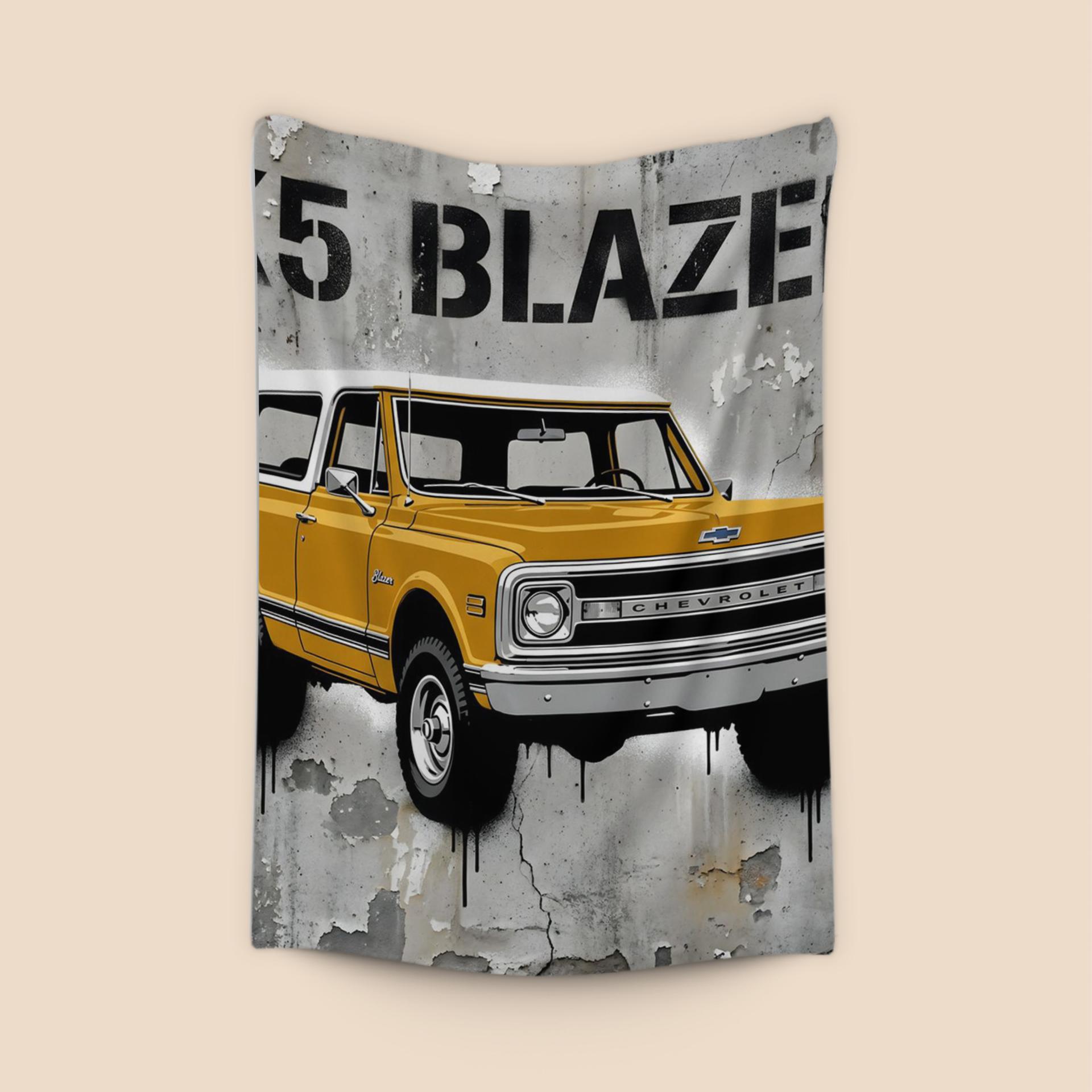 K5 Blazer Urban Stencil Art